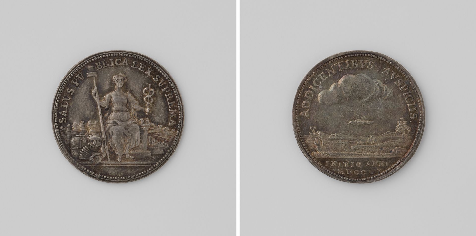 Aanvang van het jaar 1760 by Johan George Holtzhey