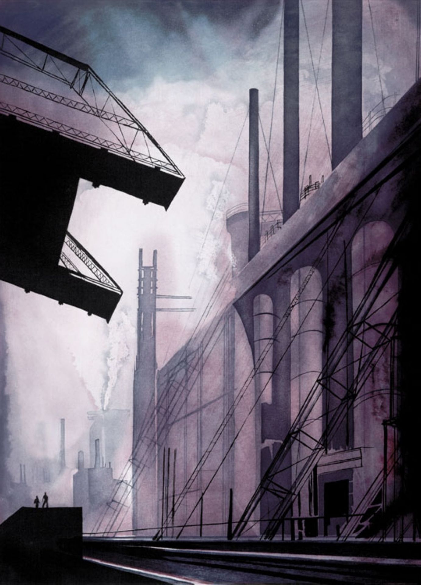 Factory by Eyvind Earle