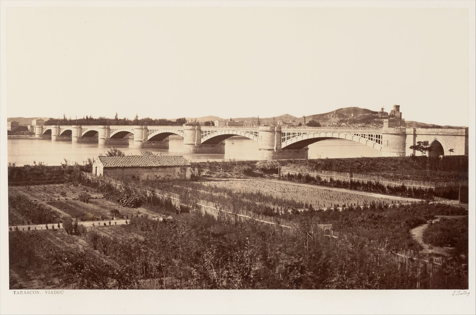 Tarascon, Viaduc by Edouard Baldus