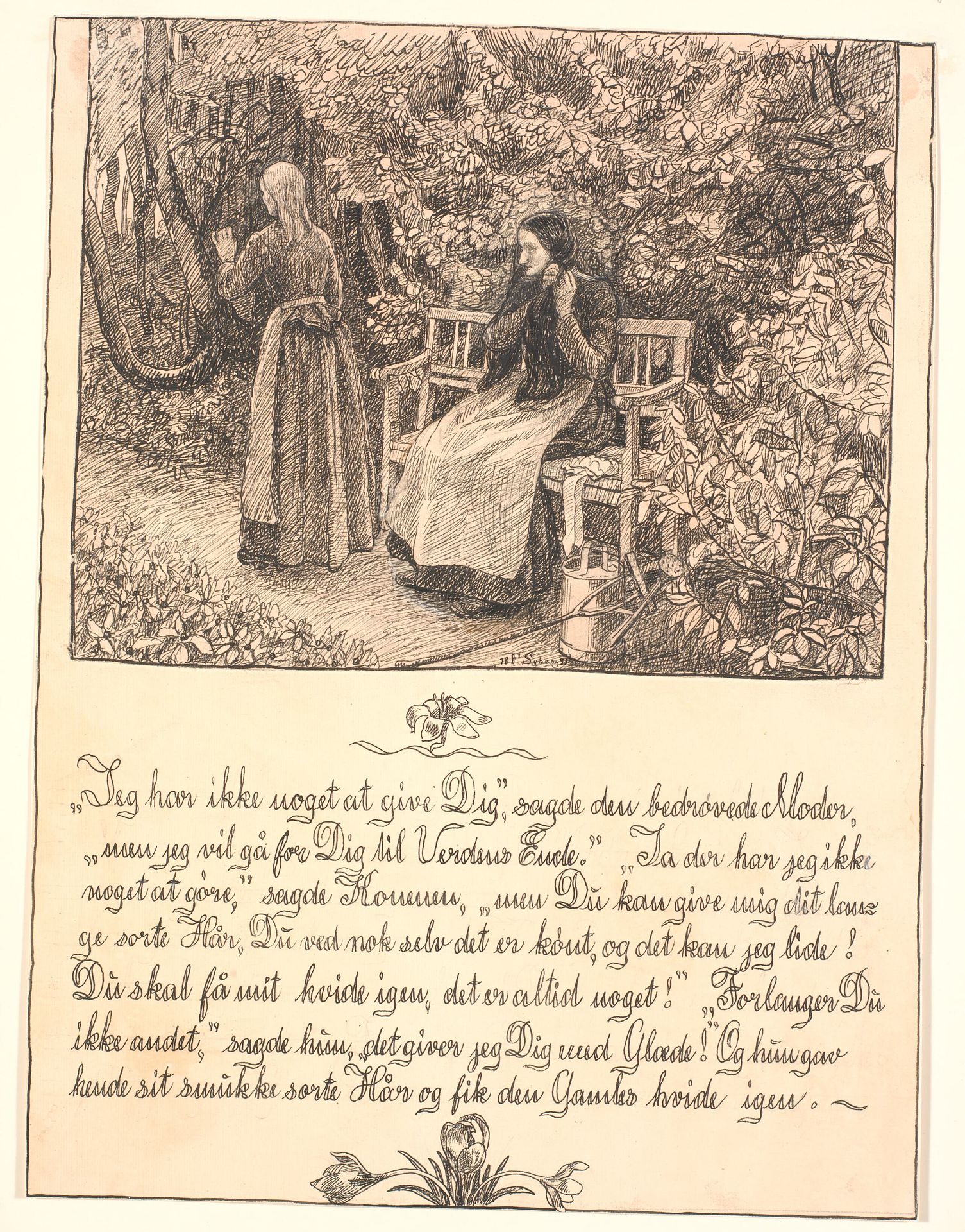 Jeg har ikke noget at give dig... by Fritz Syberg
