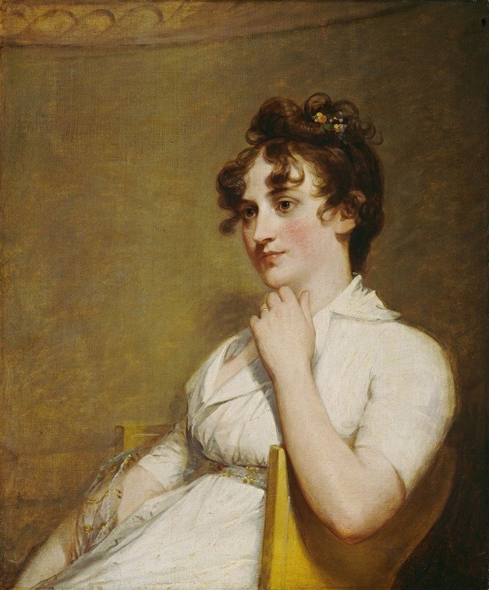 Eleanor Parke Custis Lewis by Gilbert Stuart