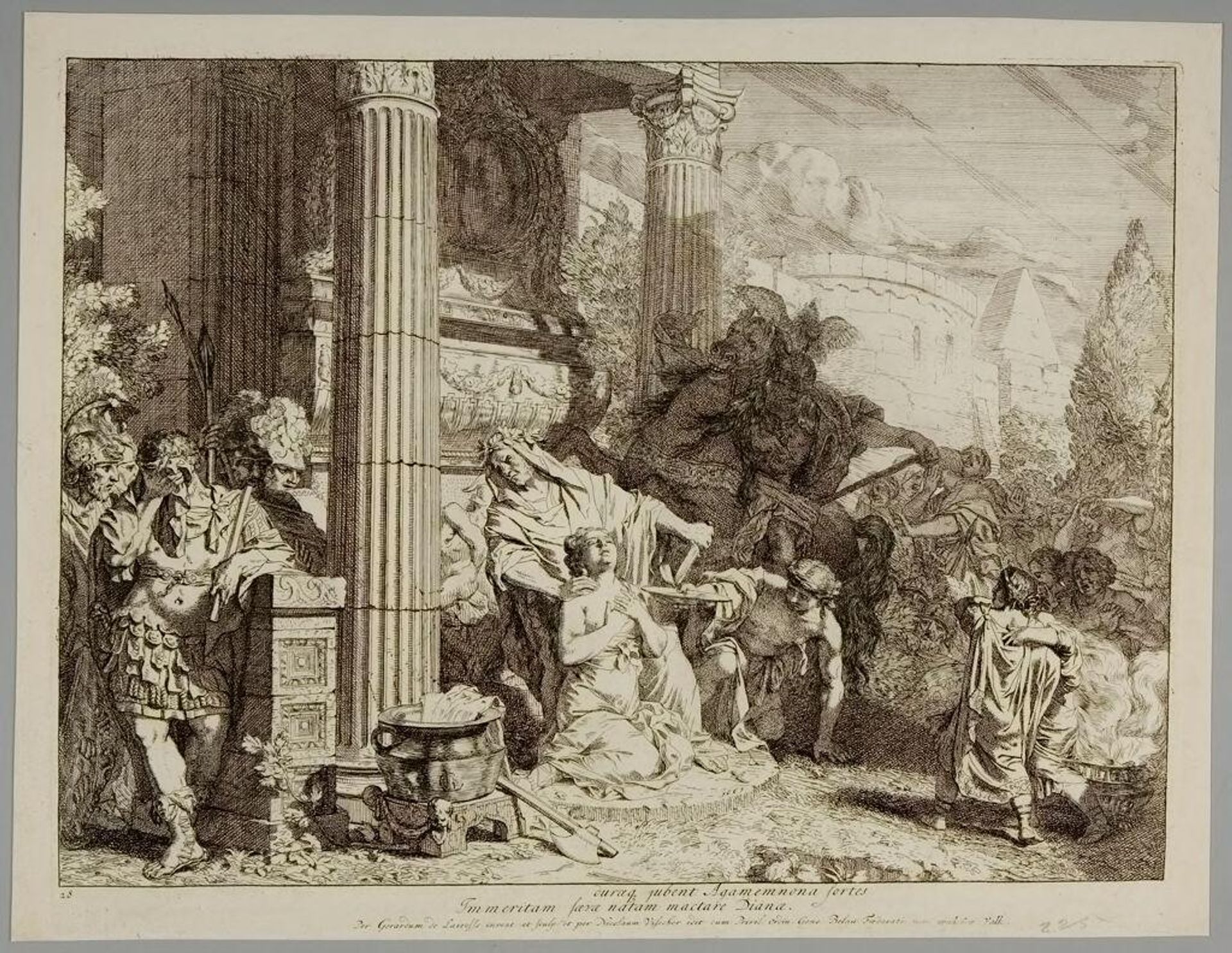 Sacrifice of Iphigenia by GÃ©rard de Lairesse