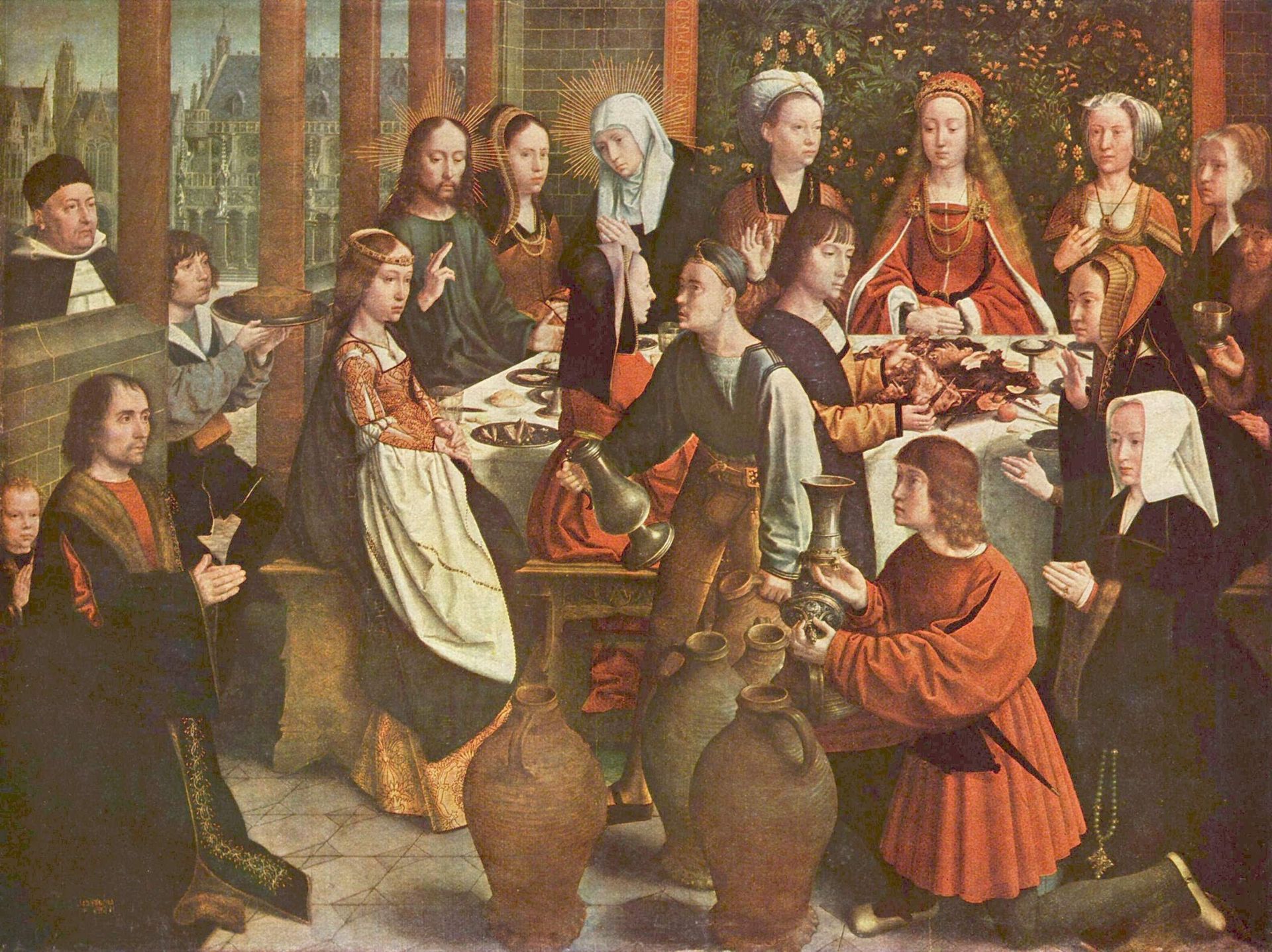 The Marriage at Cana by Gerard David