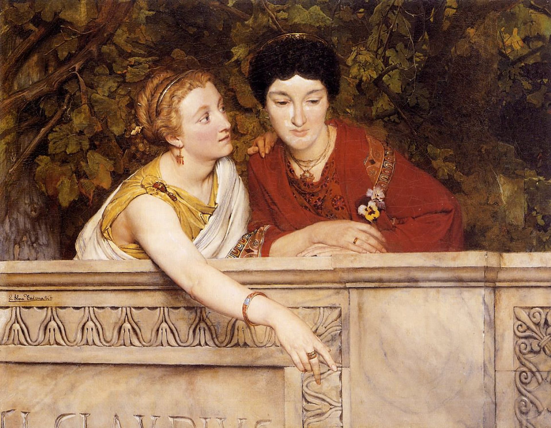 Gallo Roman Women by Lawrence Alma-Tadema