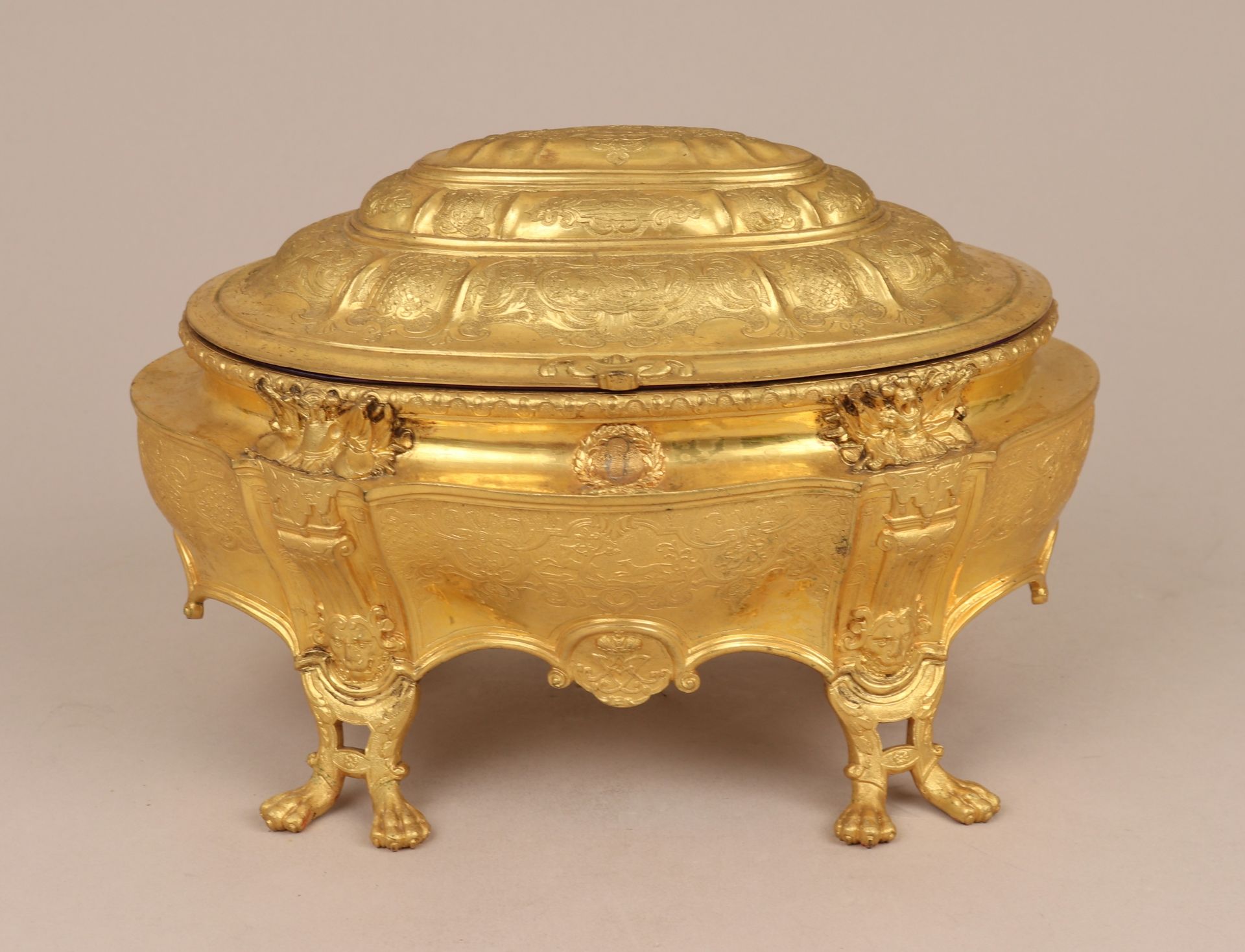 Casket by Johann Ludwig Biller