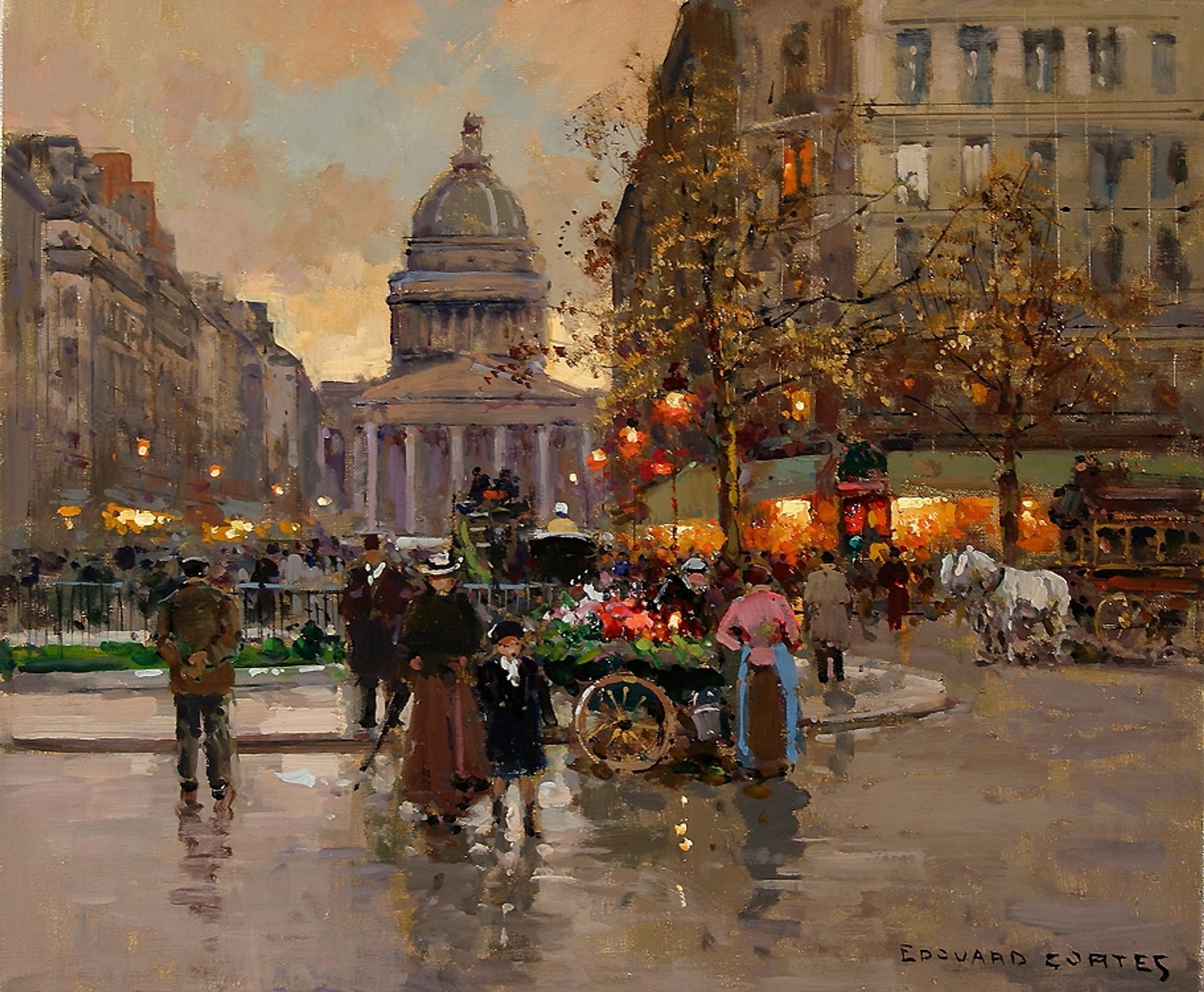 The Pantheon by Edouard Cortes