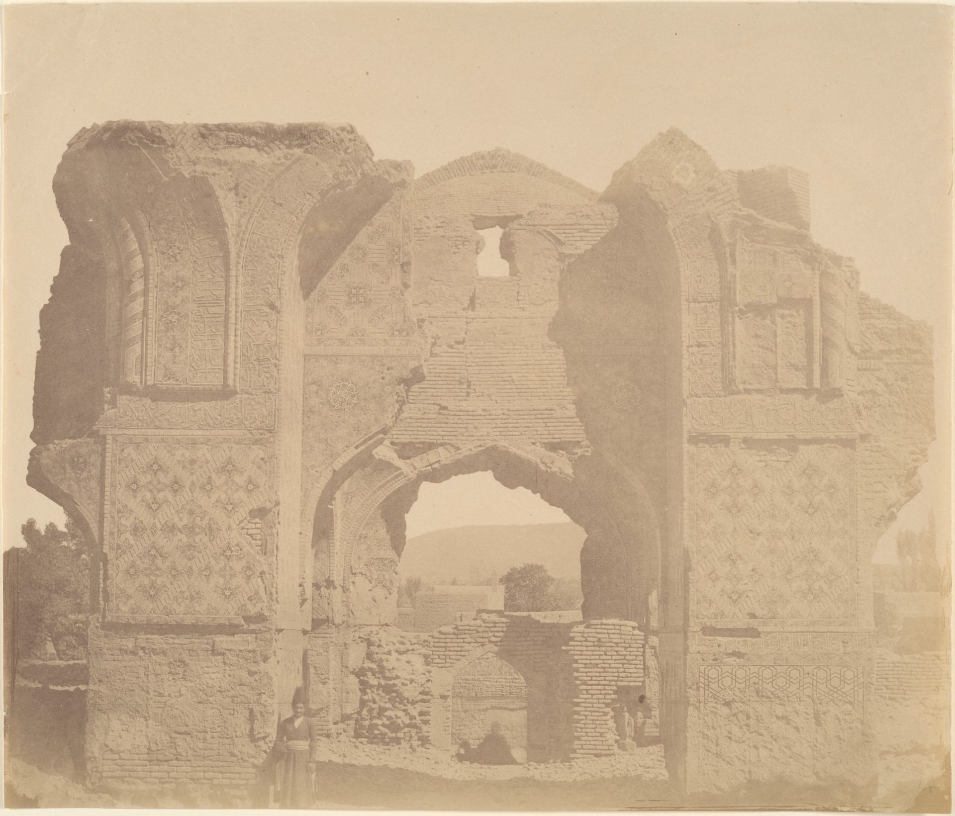 [Blue Mosque of TABRIZ, 1465.] by Luigi Pesce