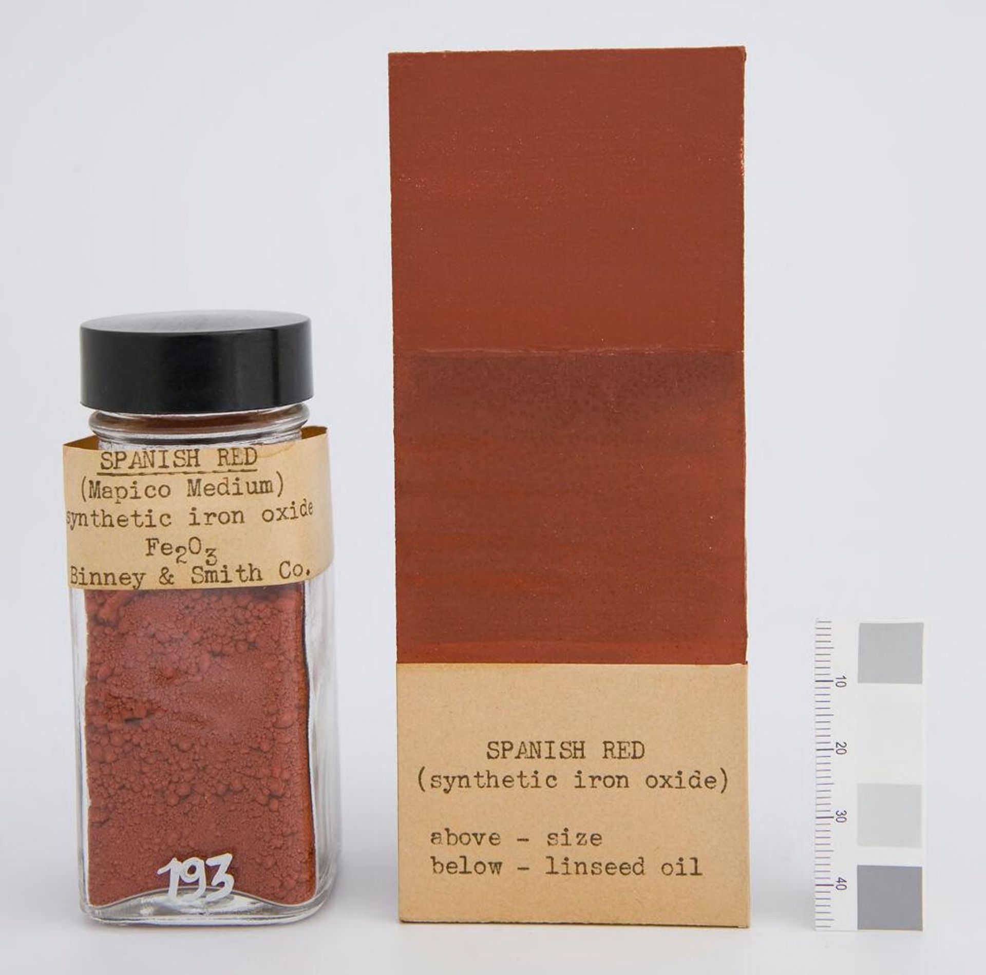 Spanish Red (Mapico Red Medium) - Manufactured by Binney & Smith Co ...