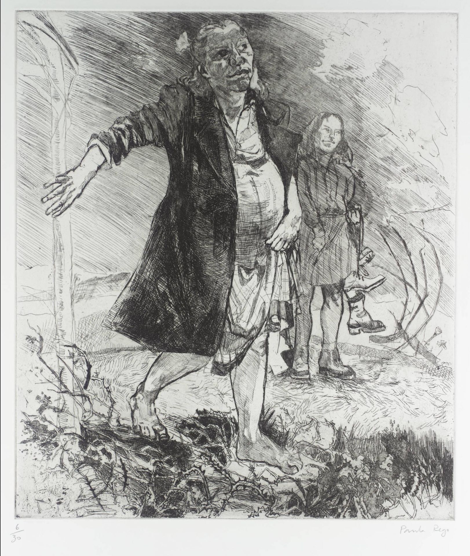 Whinney Moor by  Paula Rego
