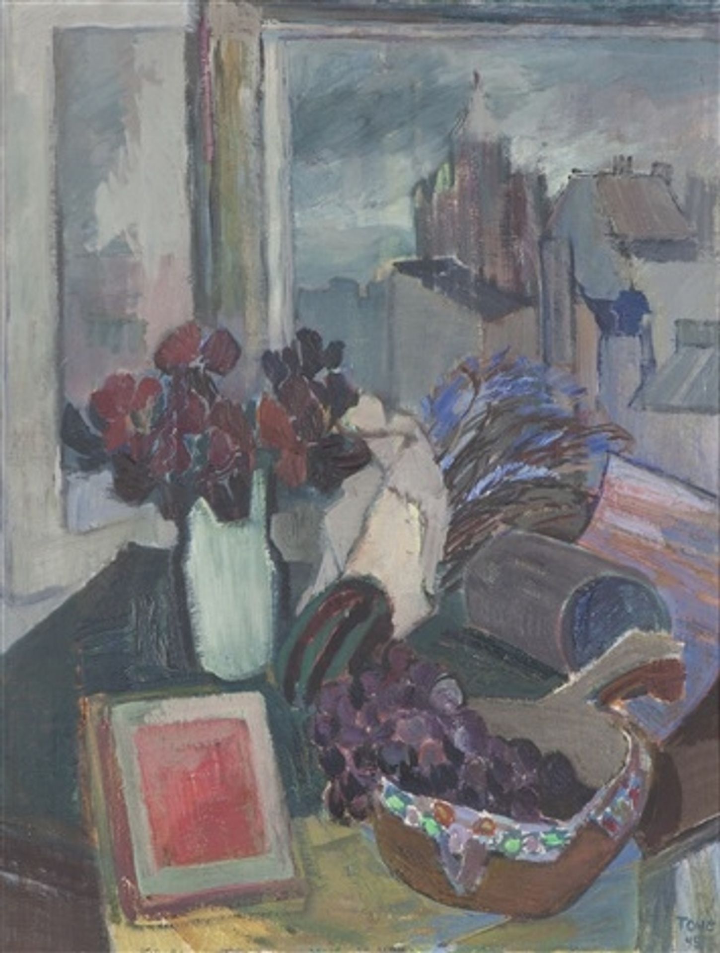 View over Uspenski Orthodox Cathedral by Tove Jansson