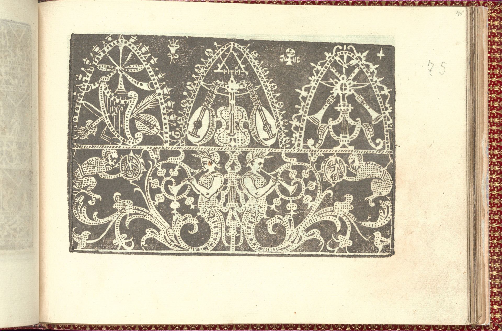 Corona delle Nobili et Virtuose Donne: Libro I-IV, page 75 (recto) by Cesare Vecellio