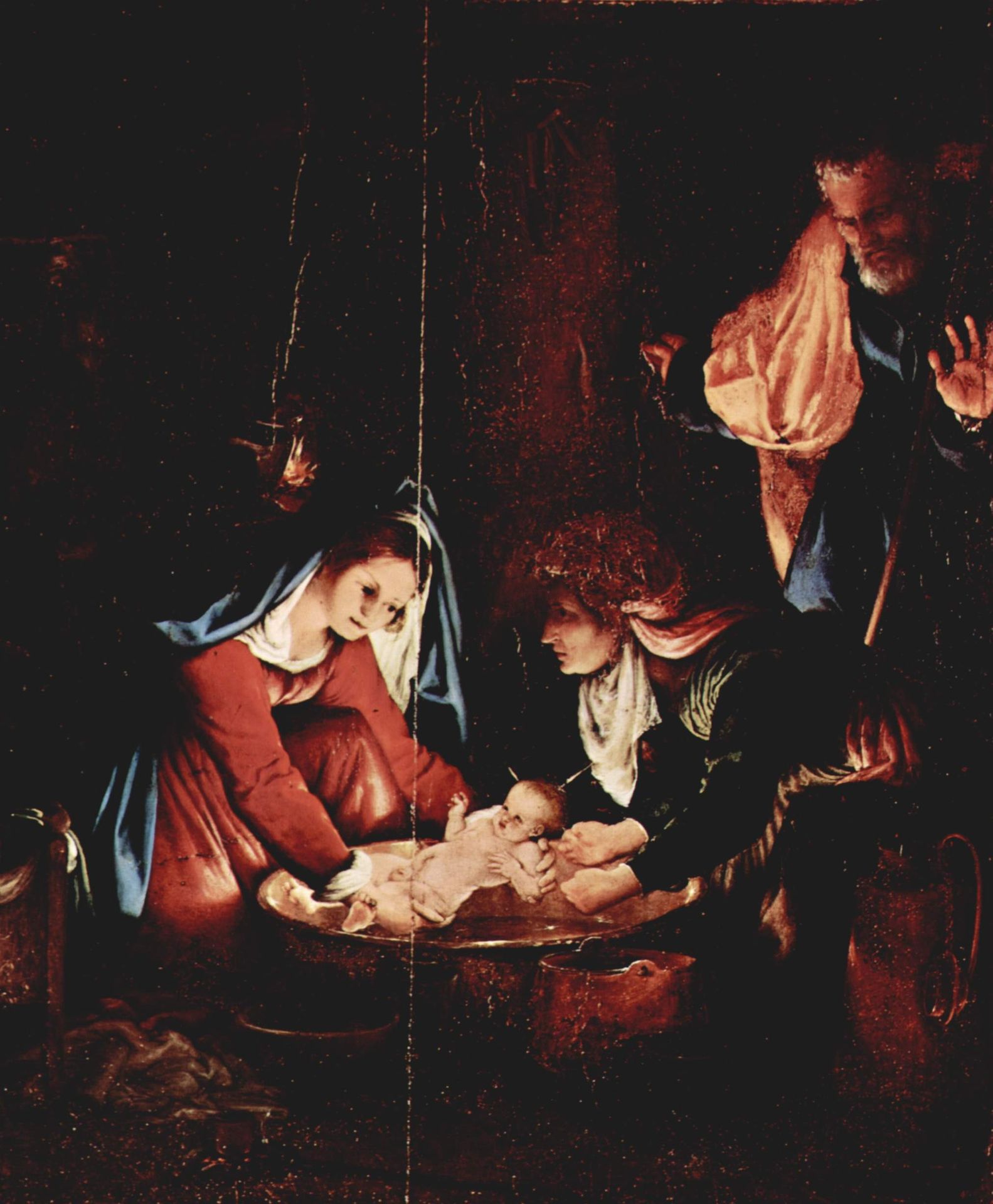 The Nativity by Lorenzo Lotto