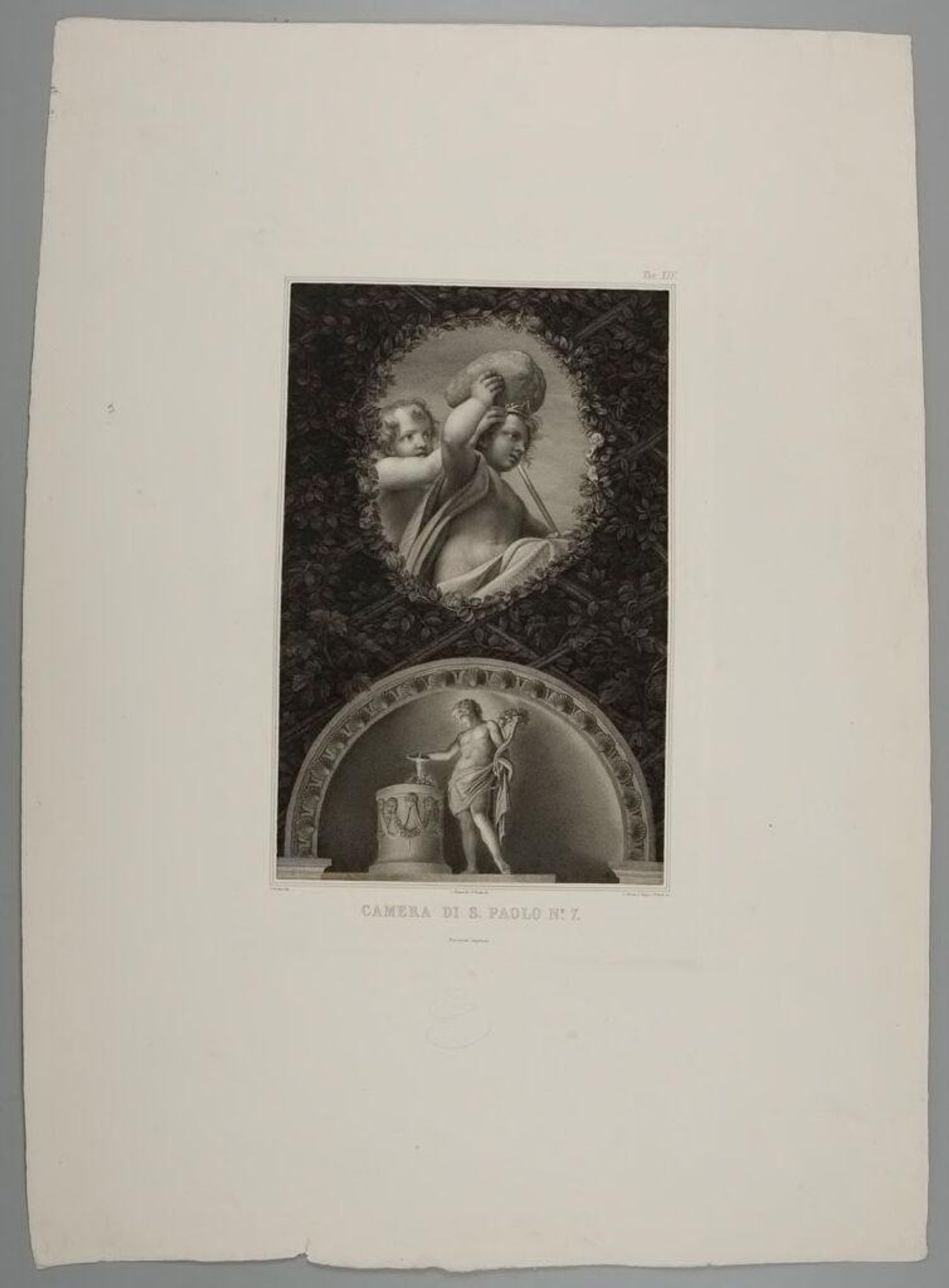 Lunettes of the Arbor, camera di S. Paolo by Paolo Toschi