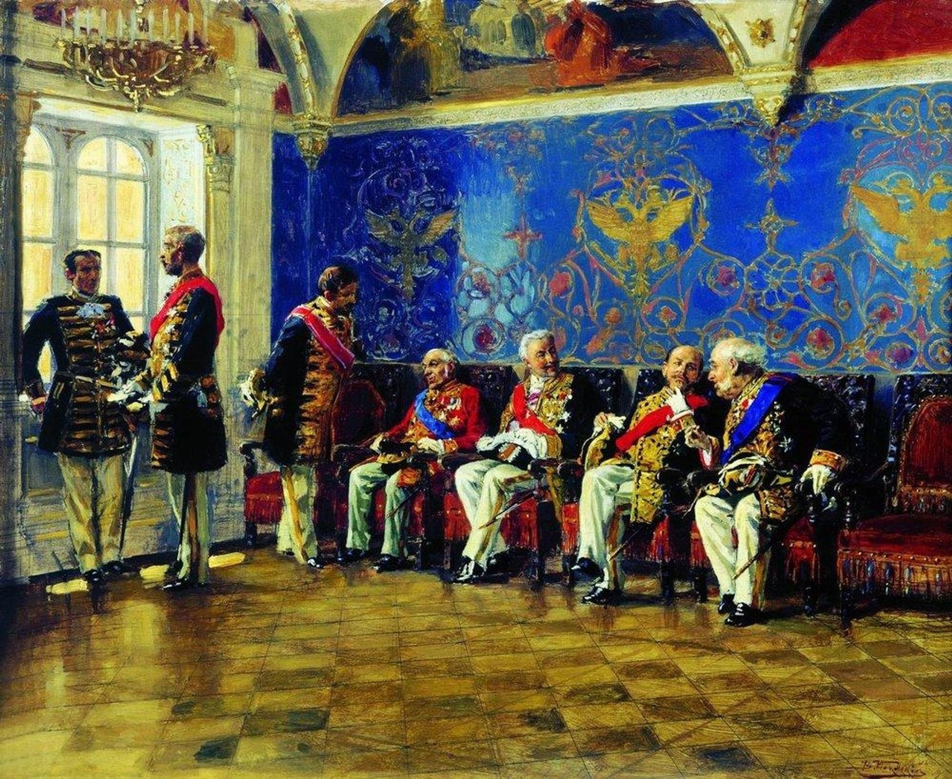 Waiting for an Audience by Vladimir Makovsky