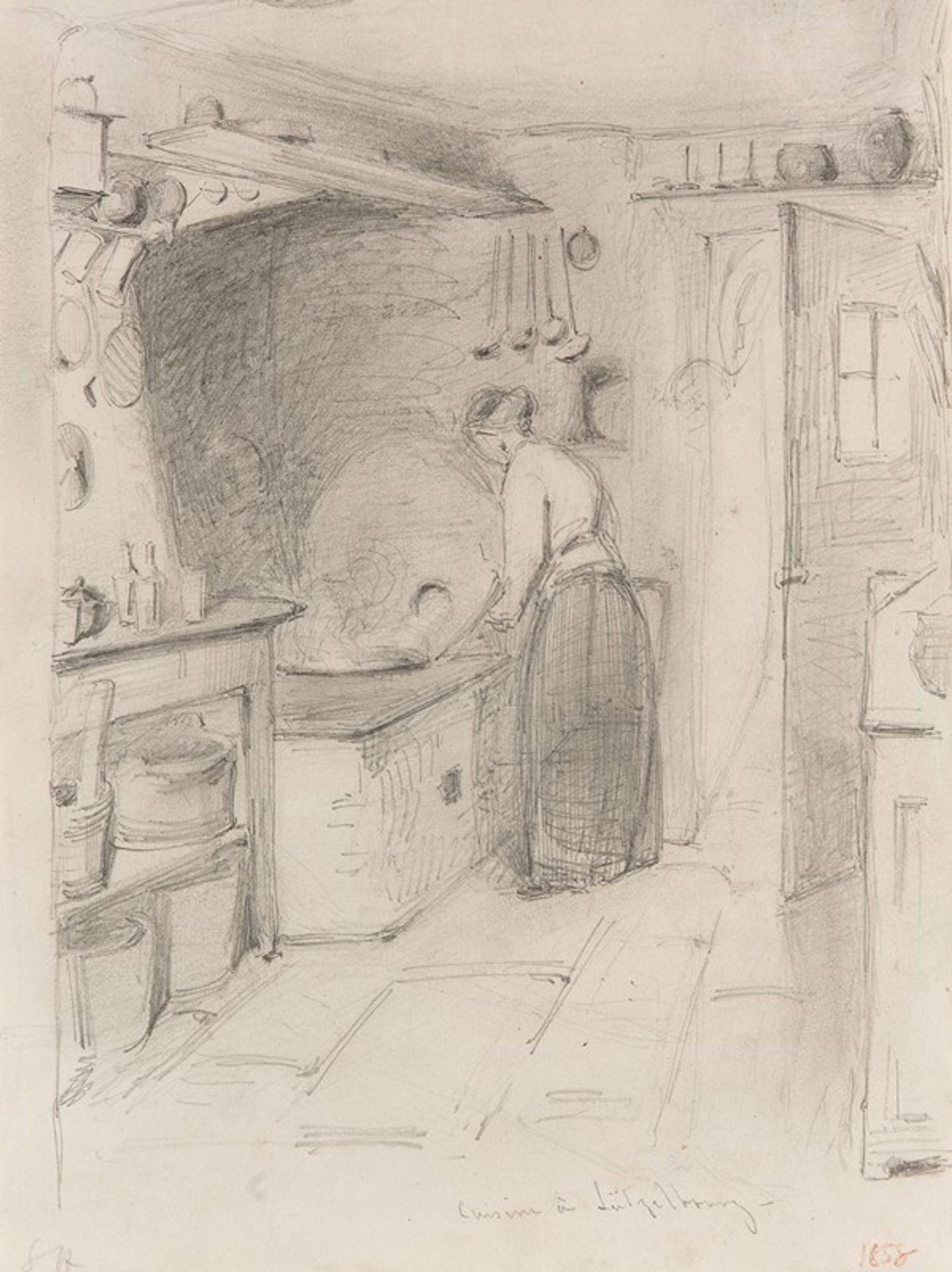 Cuisine a Lutzelbourg by James Abbott McNeill Whistler