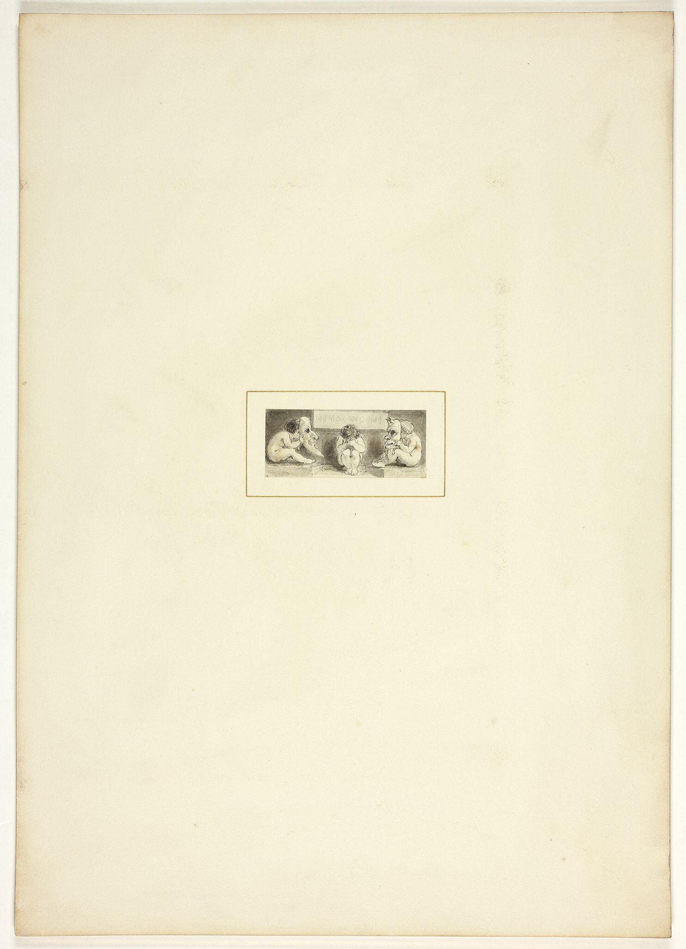 Study for a plate from The Task by Thomas Stothard