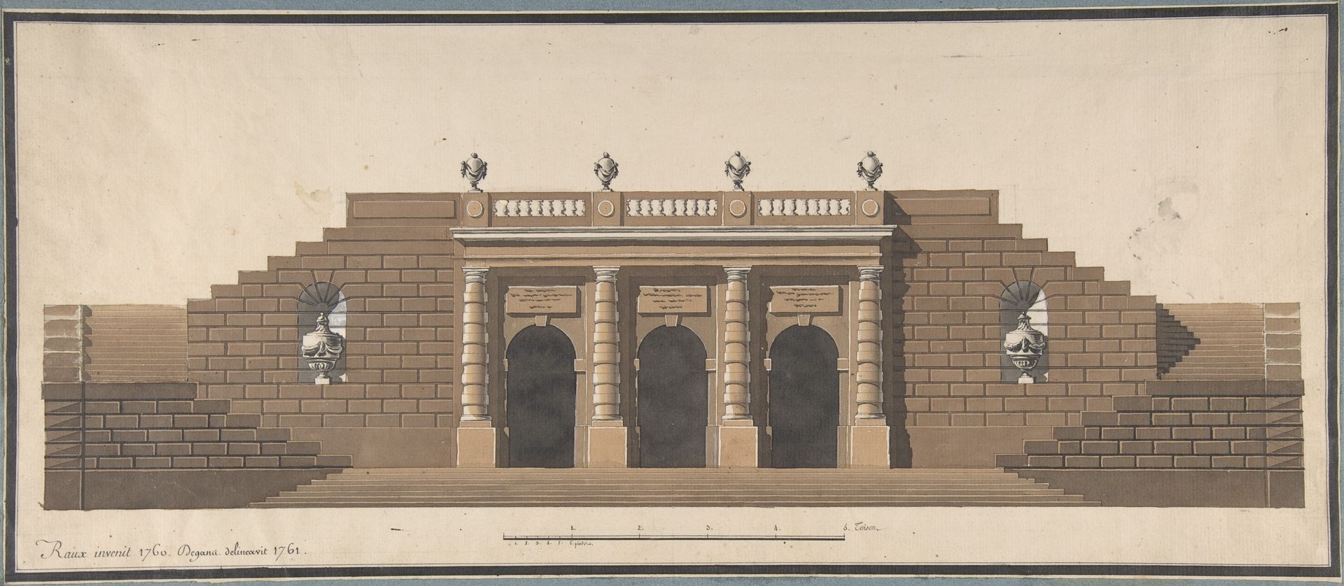 Architectural Design for a Rusticated Entrance by Degana