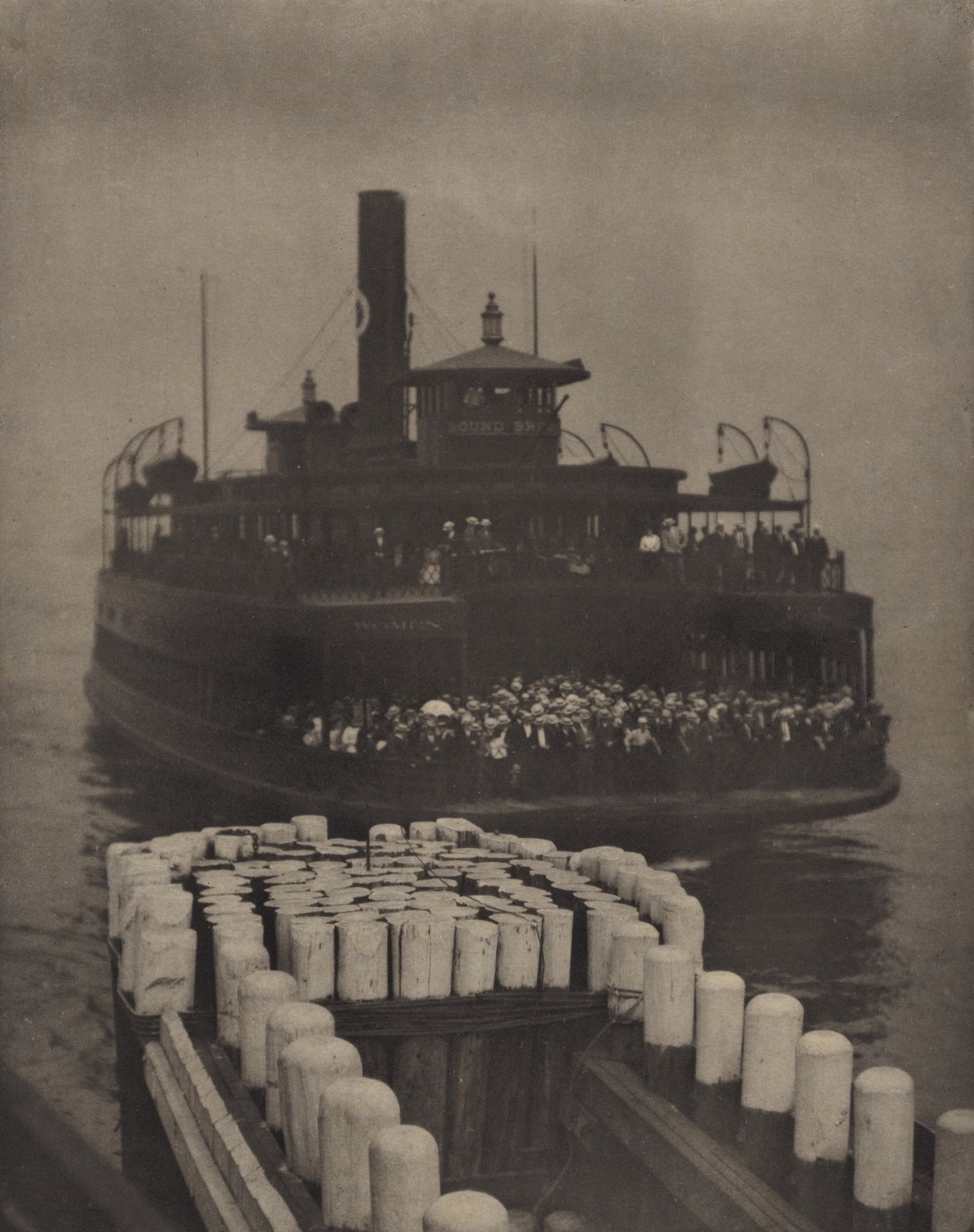 After Working Hours—The Ferry Boat by Alfred Stieglitz