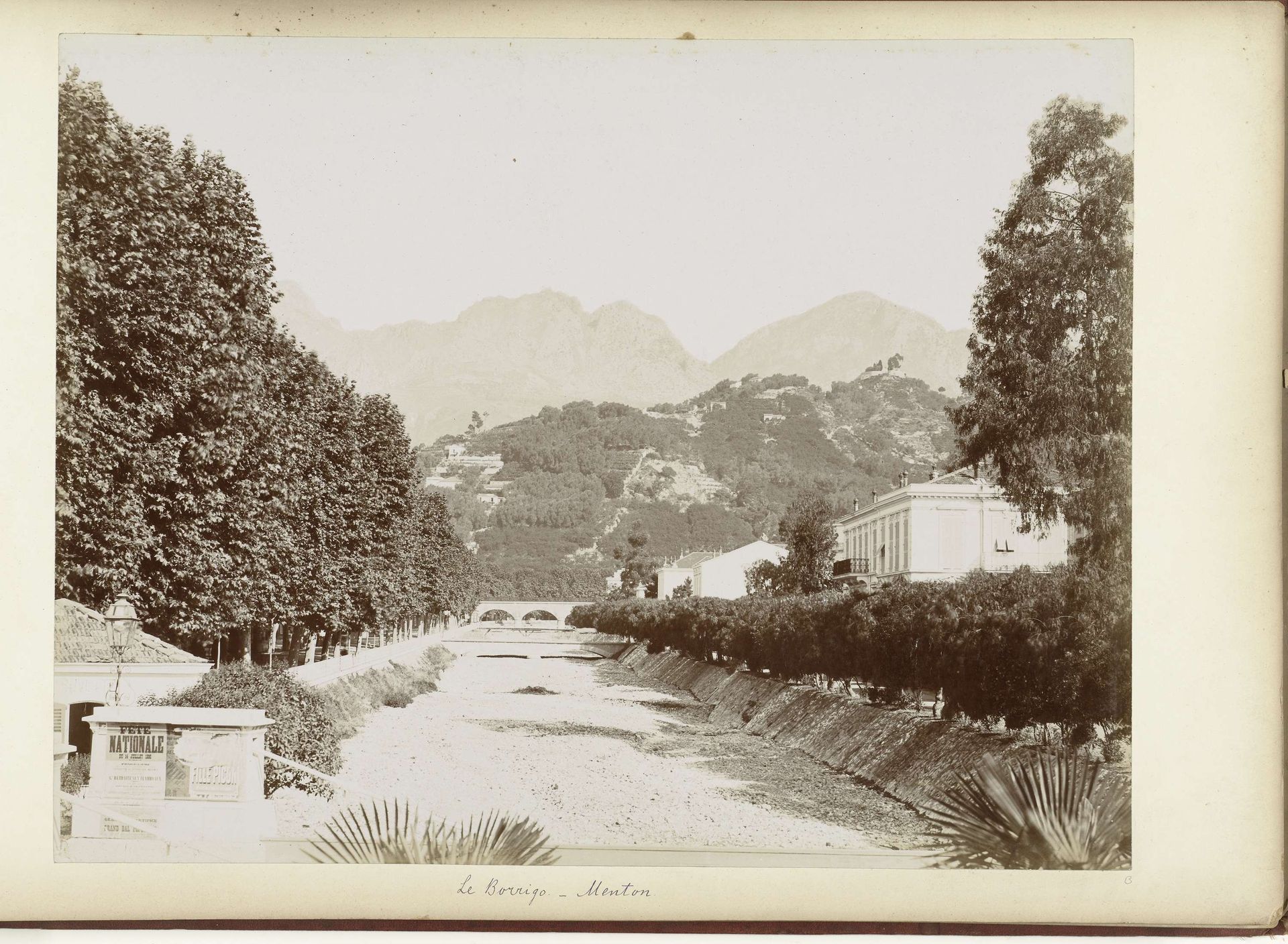 Droogstaande rivier in het Borrigo dal bij Menton by Henry Pauw van Wieldrecht