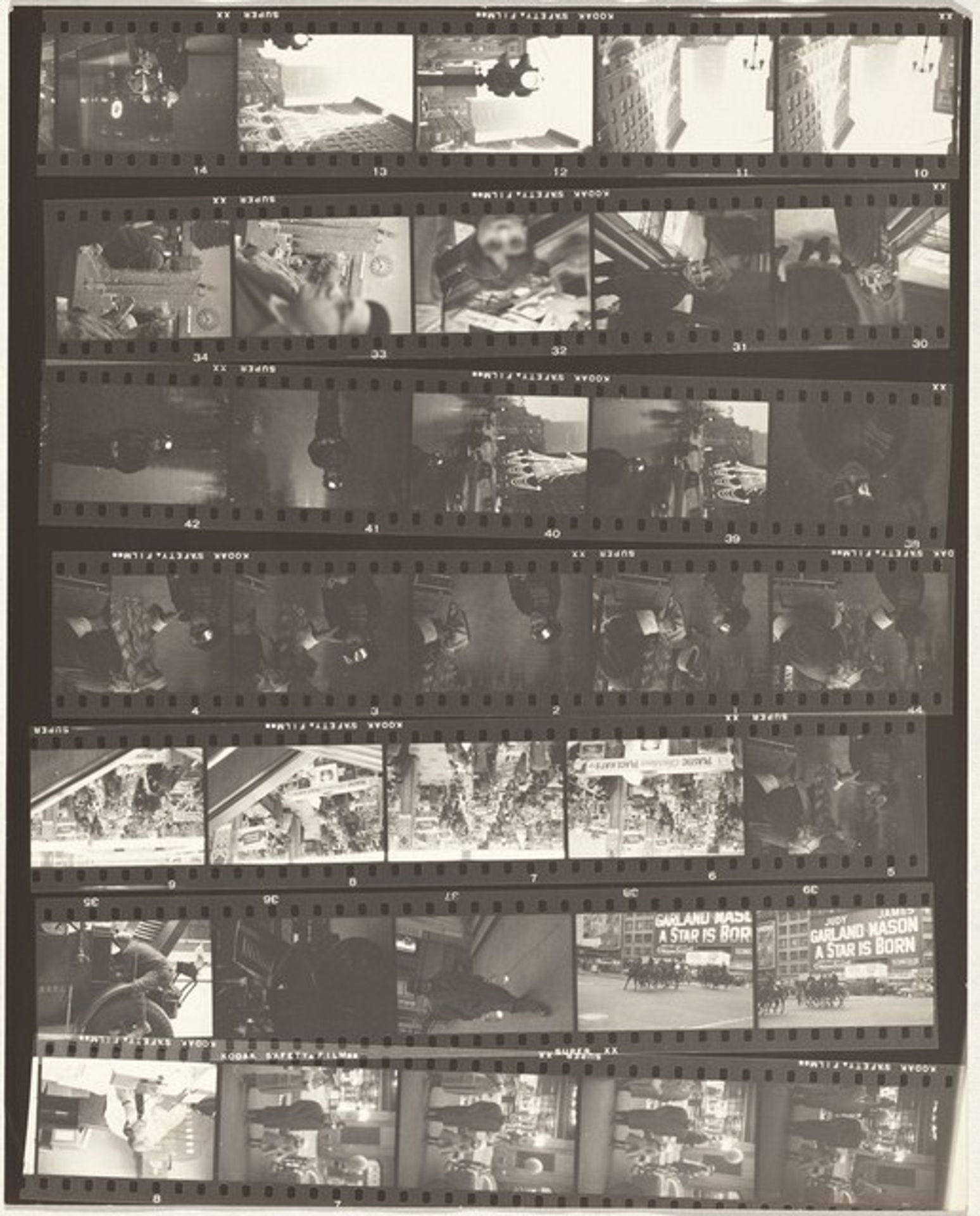 Christmas--New York City no number by Robert Frank