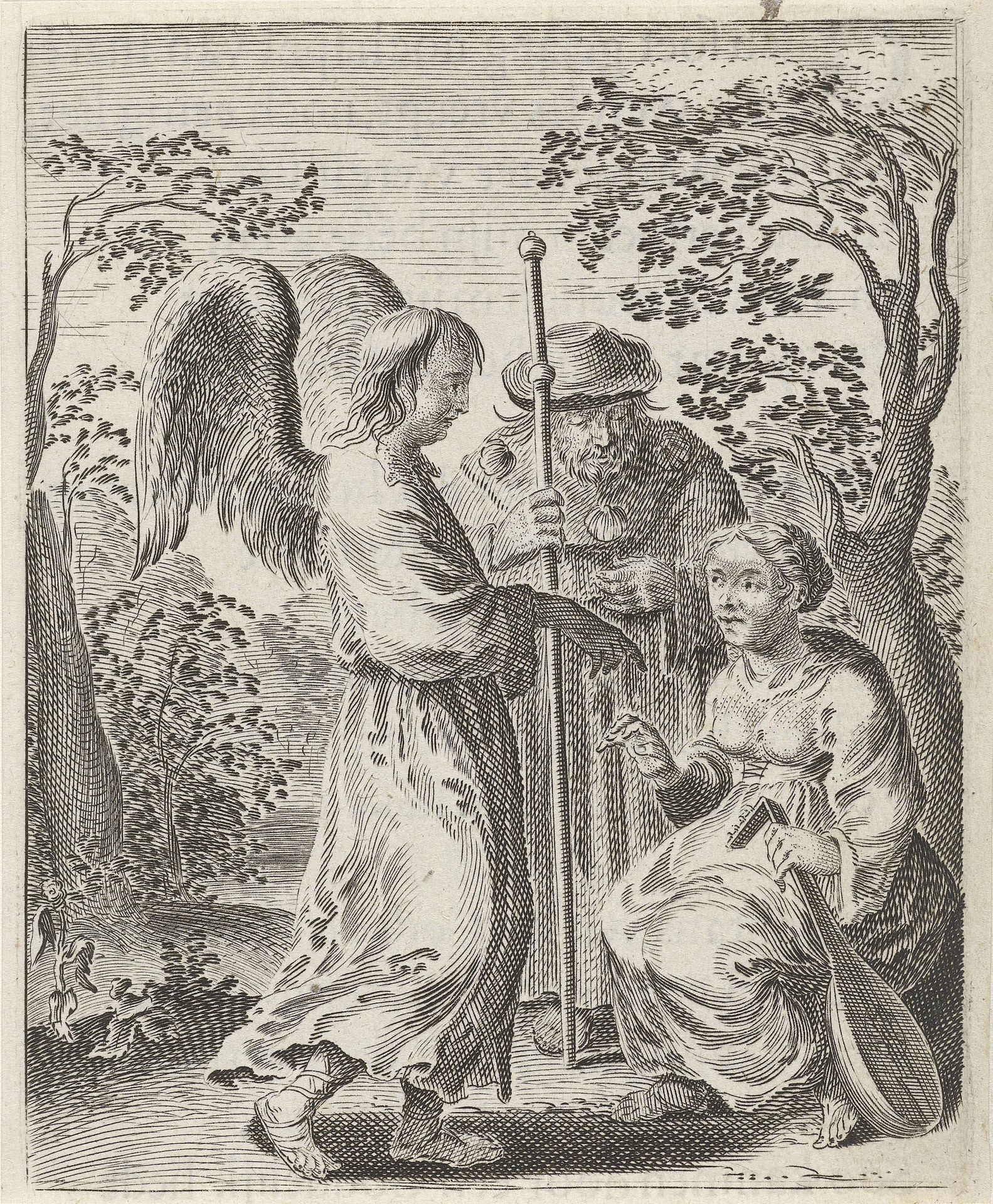 Opdracht tot lofzang in een vreemd land by Pieter Nolpe