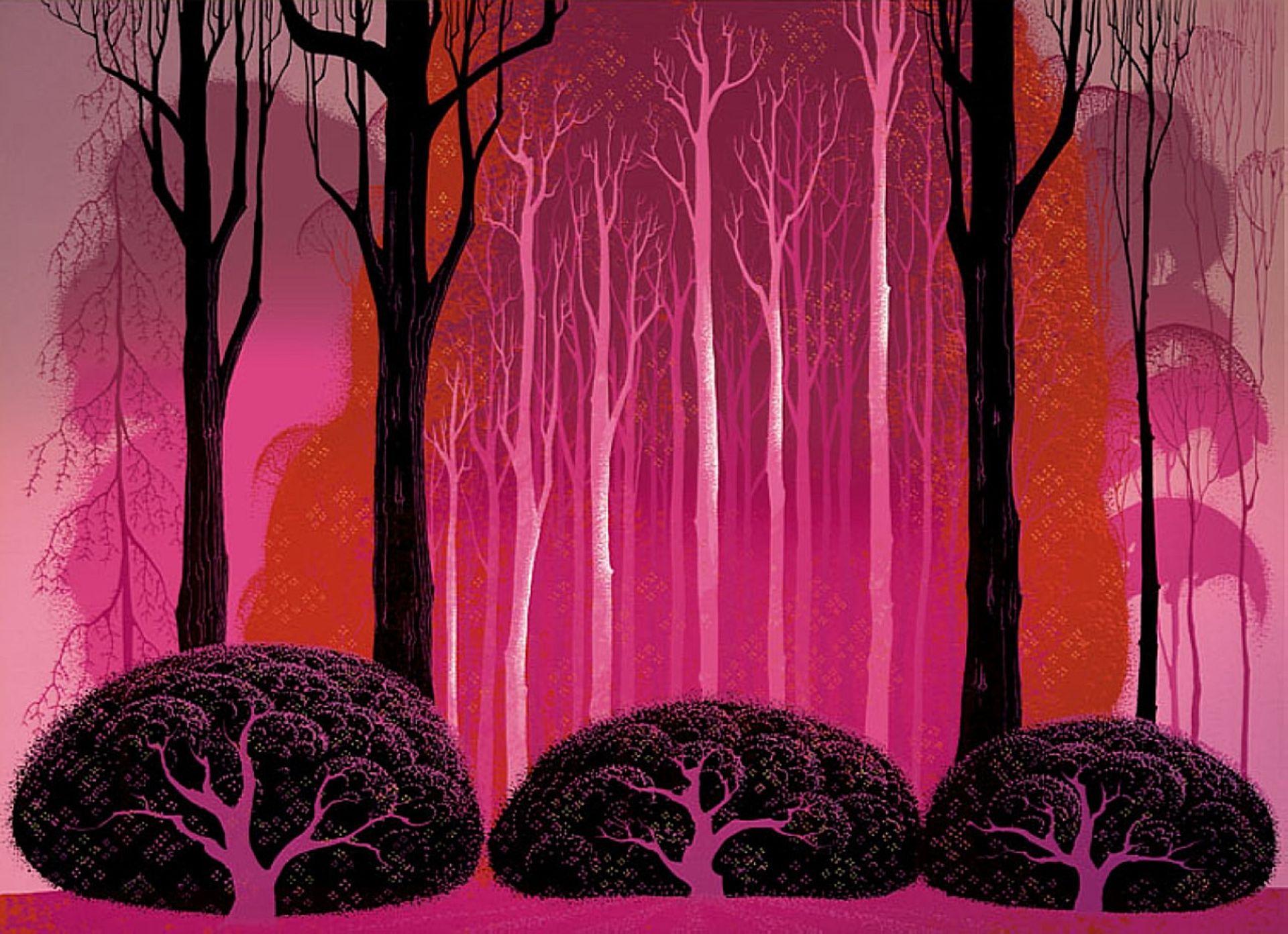 Crimson Glory by Eyvind Earle
