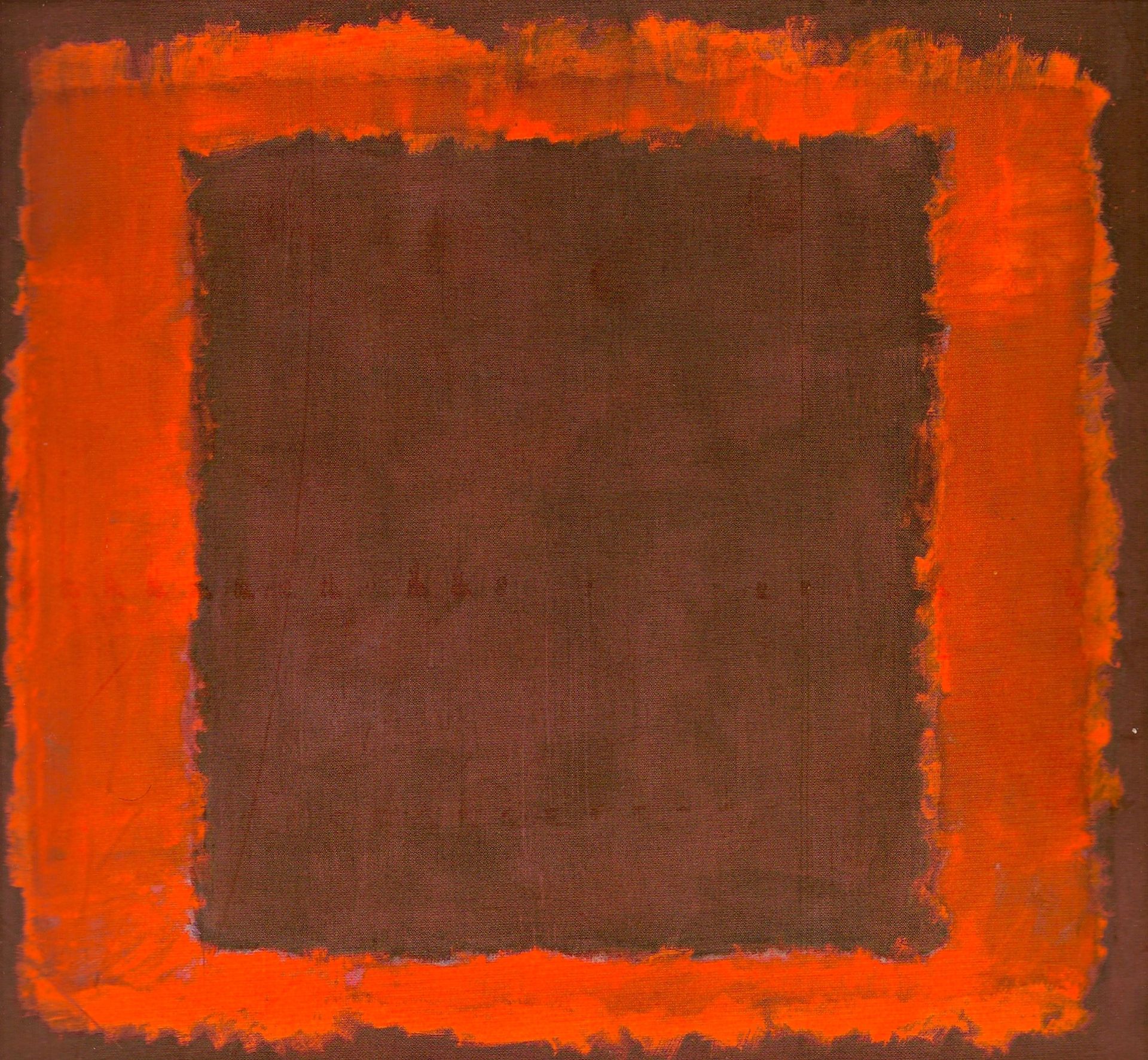 Untitled Mural for End Wall by Mark Rothko