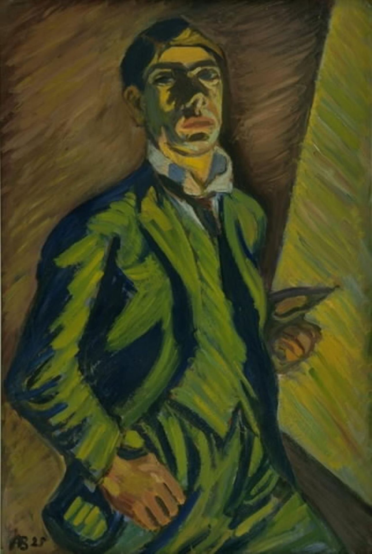 Self-Portrait by Axel Bentzen