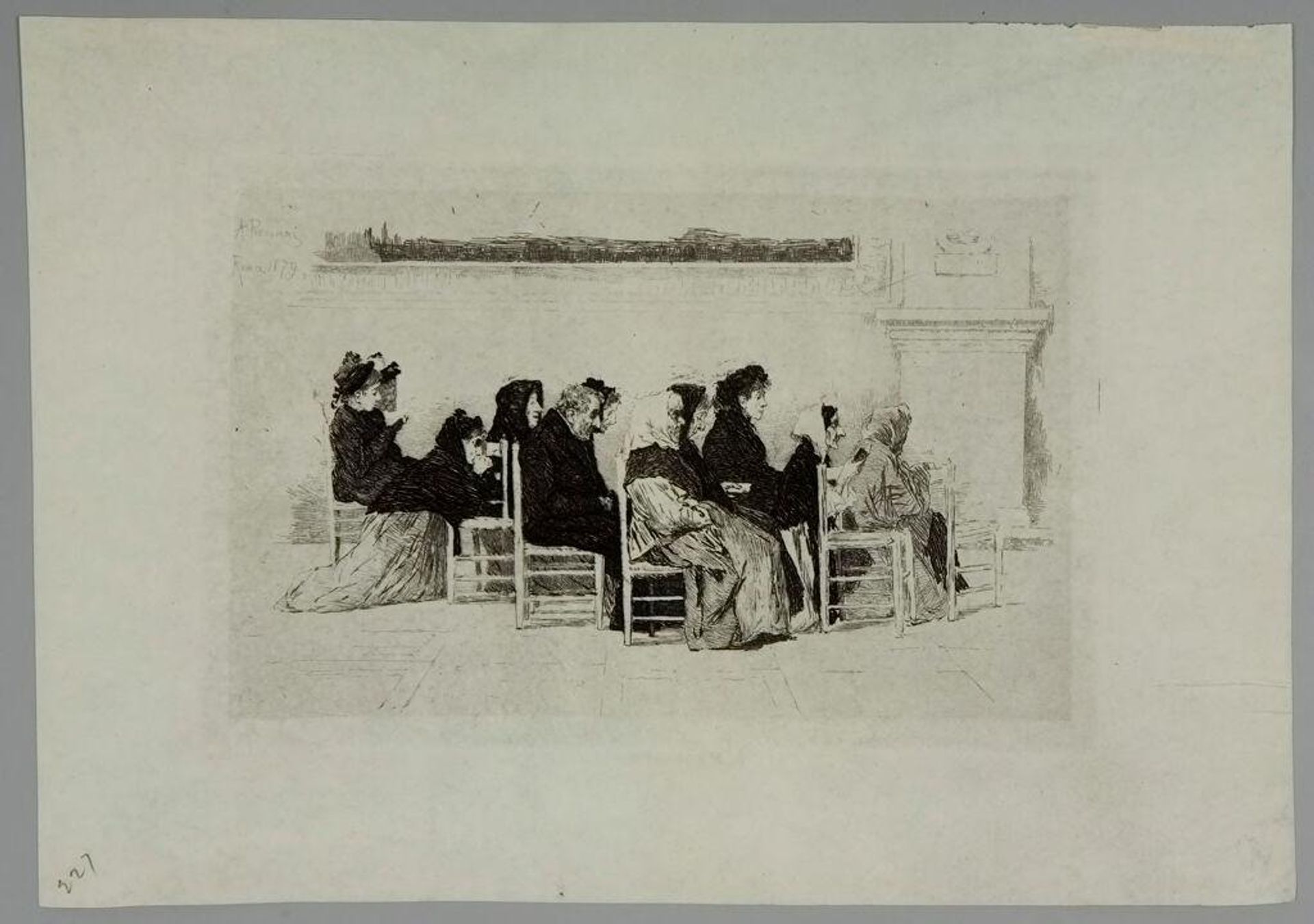In Church by Antonio Piccinni