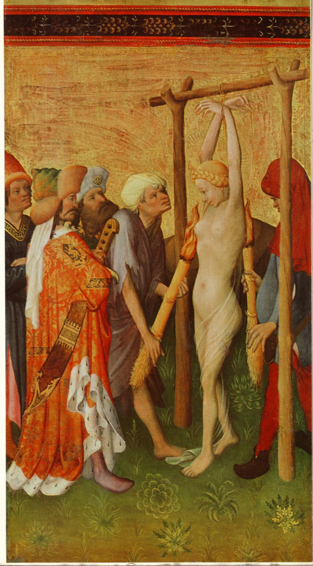 Barbara altar from the Kalanti church in Finland by Master Francke