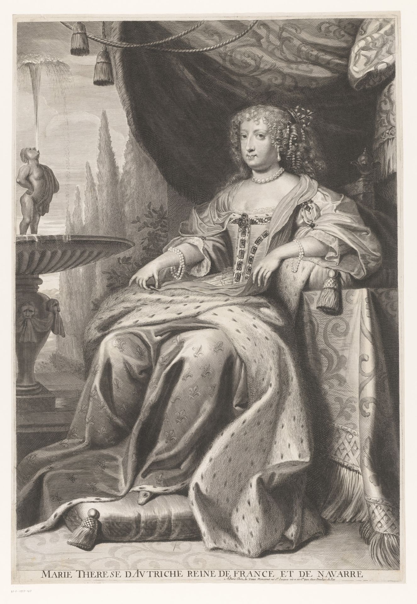 Maria Theresia van Oostenrijk by Anonymous