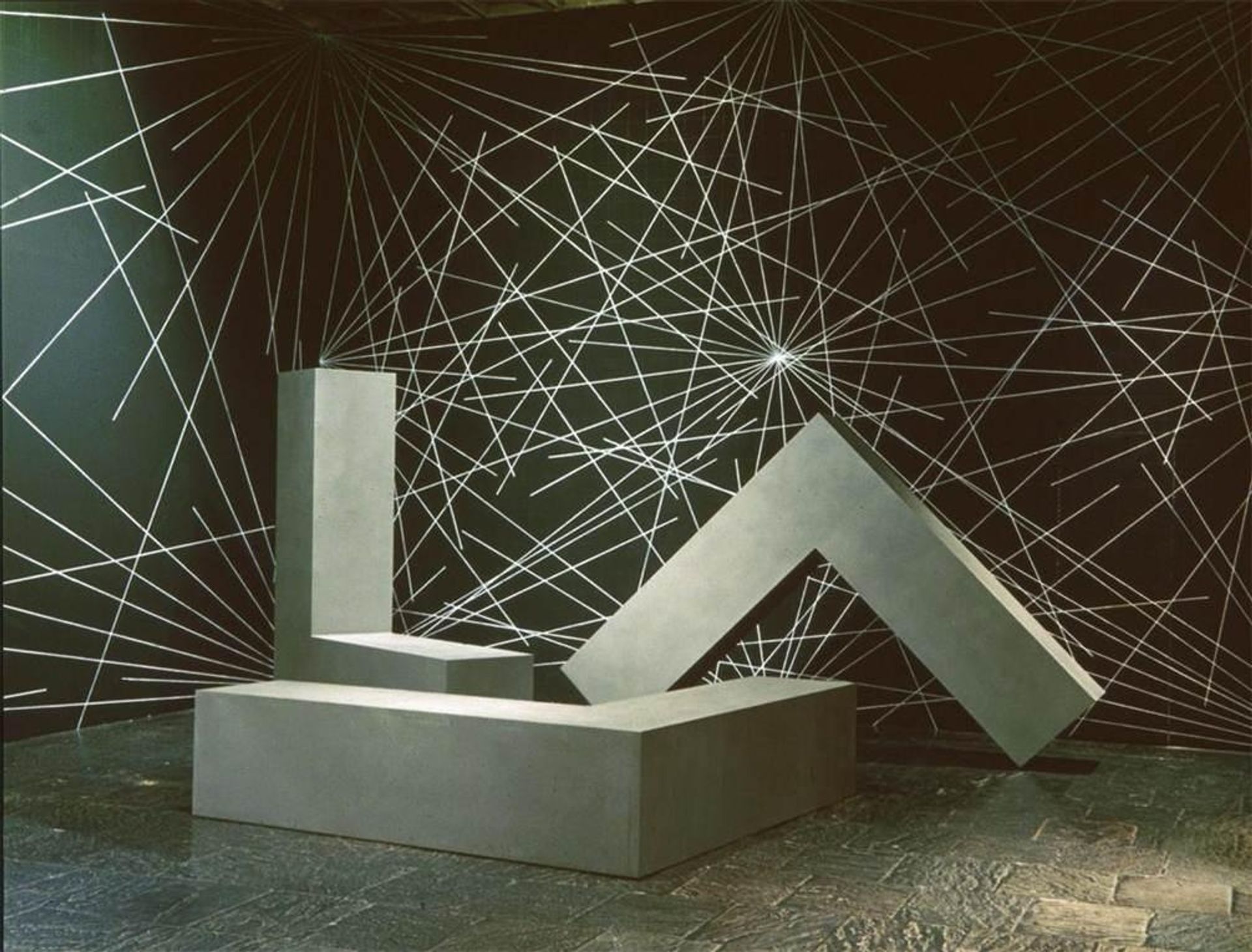 Untitled (L-Beams) by Robert Morris