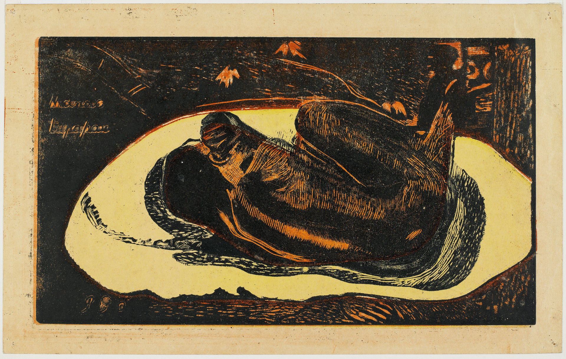 Watched by the Spirits of the Dead by Paul Gauguin