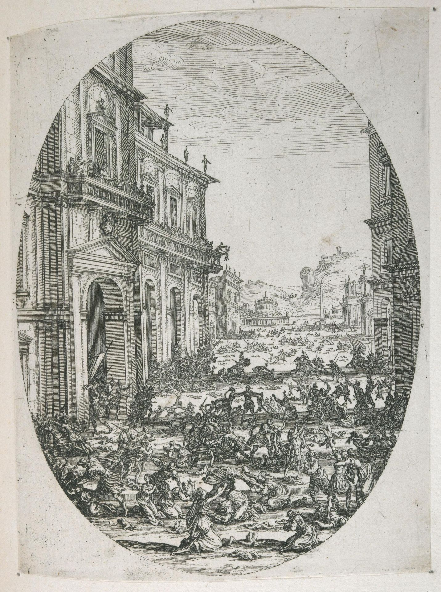Massacre of the Innocents (first version) by Jacques Callot