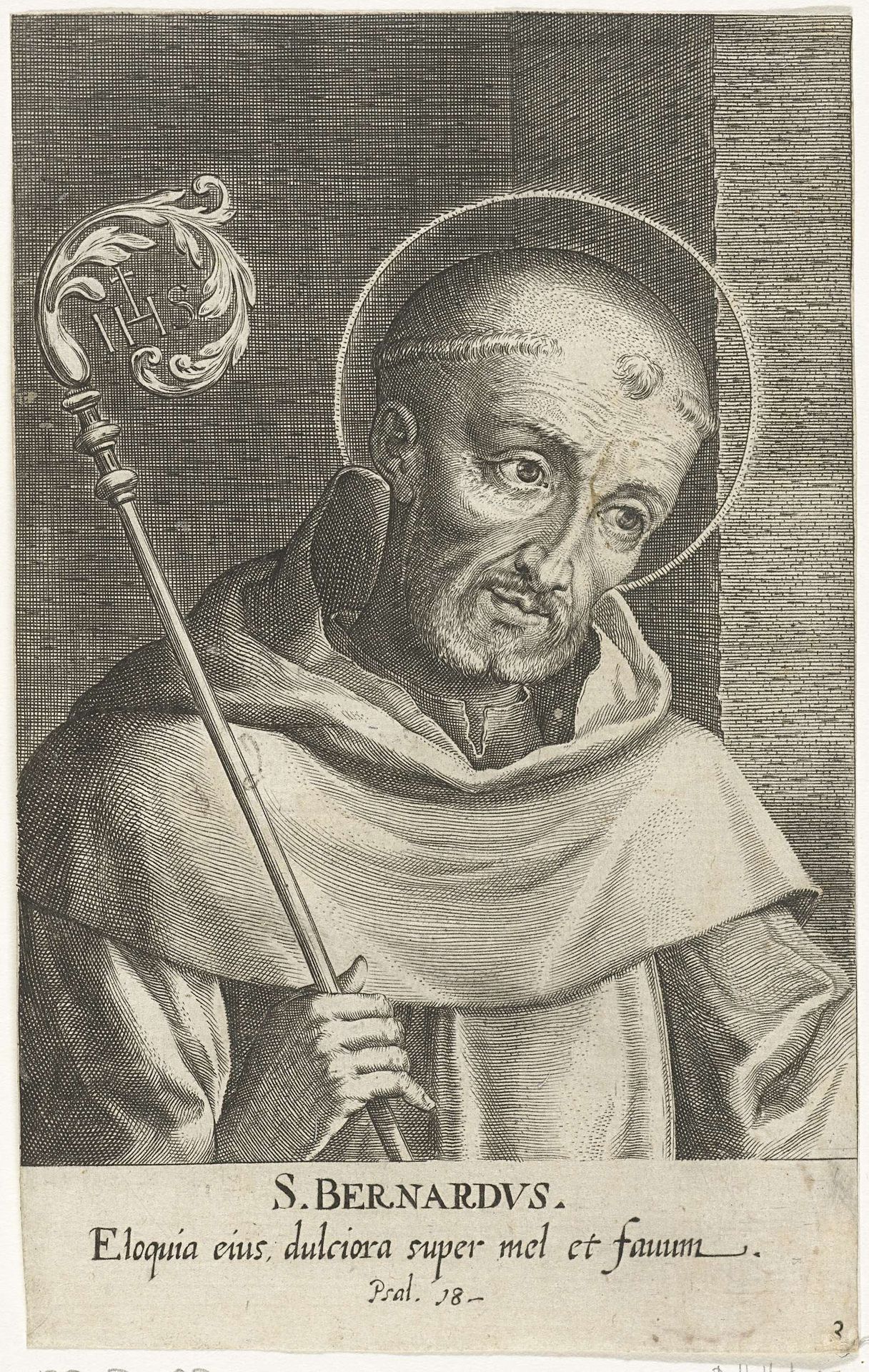 H. Bernardus van Clairevaux by Dominicus Custos