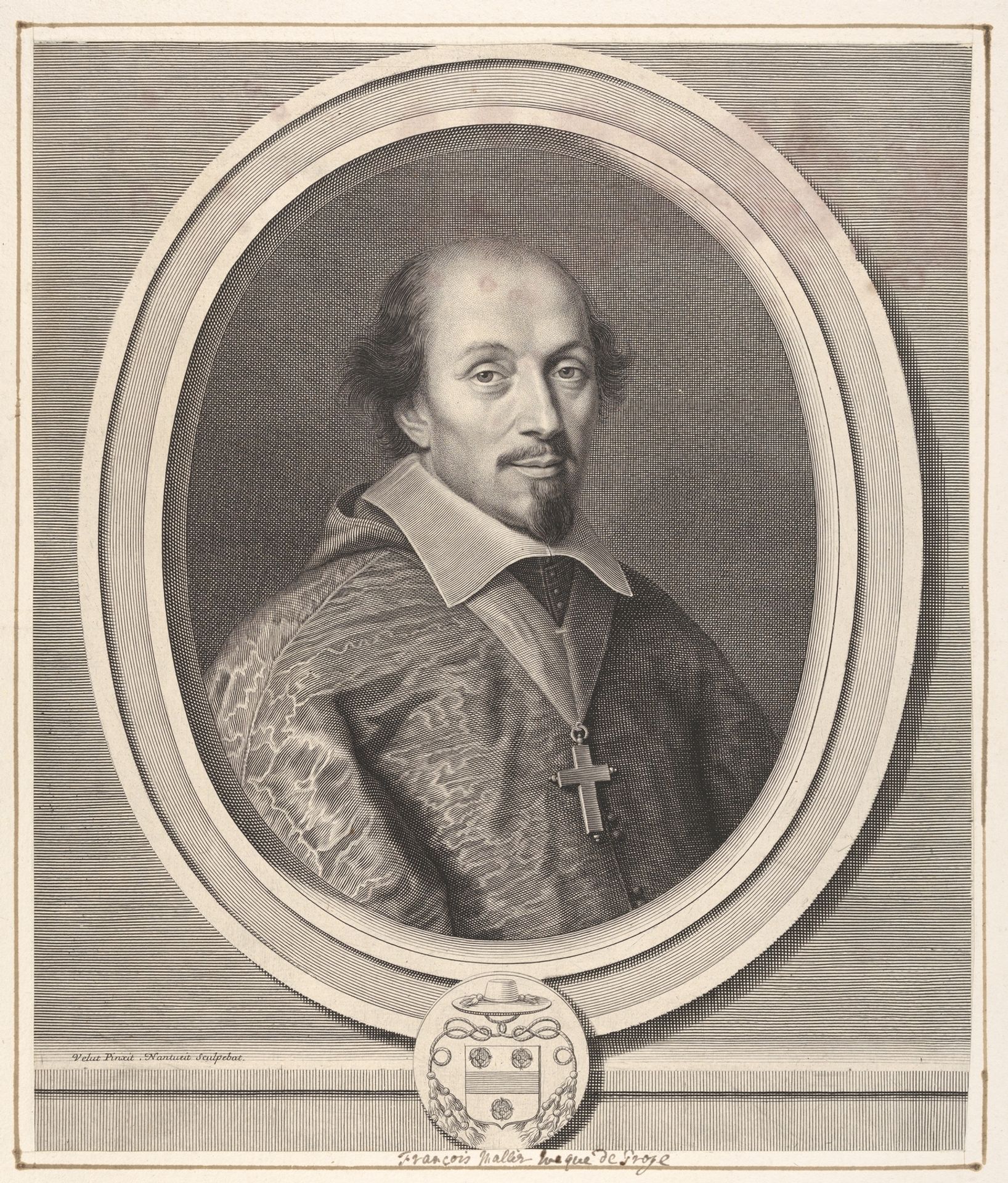 François Mallier du Houssay by Robert Nanteuil