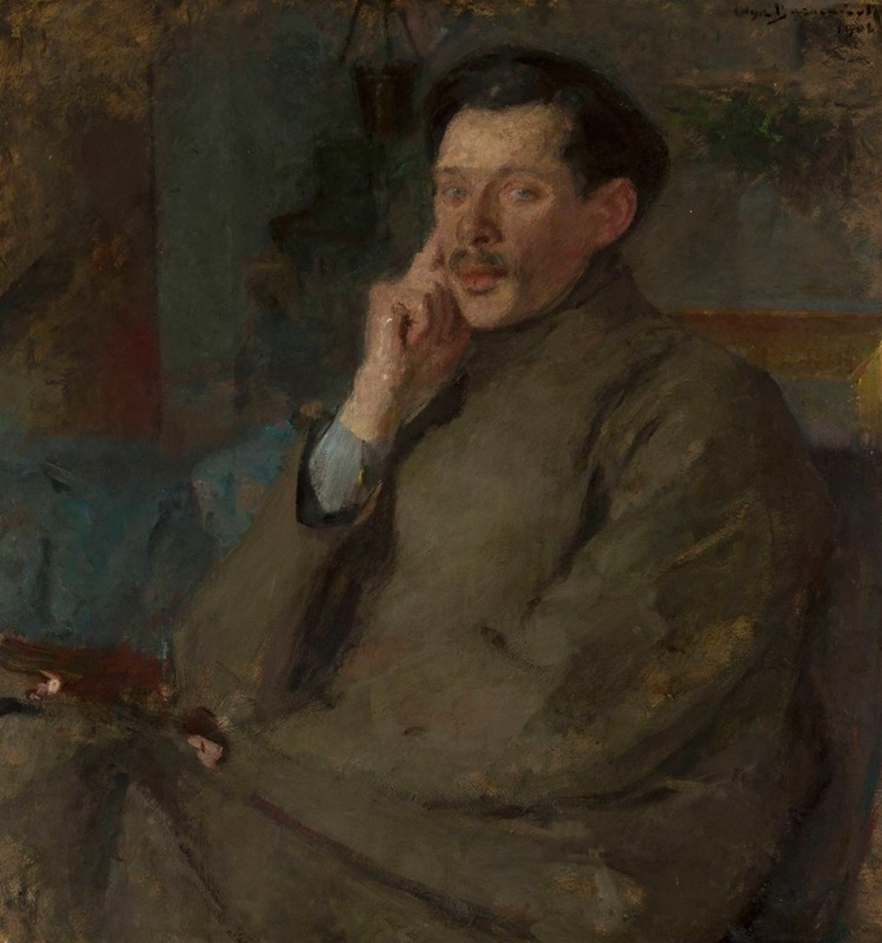 Portrait of Franciszek Mączyński by Olga Boznanska
