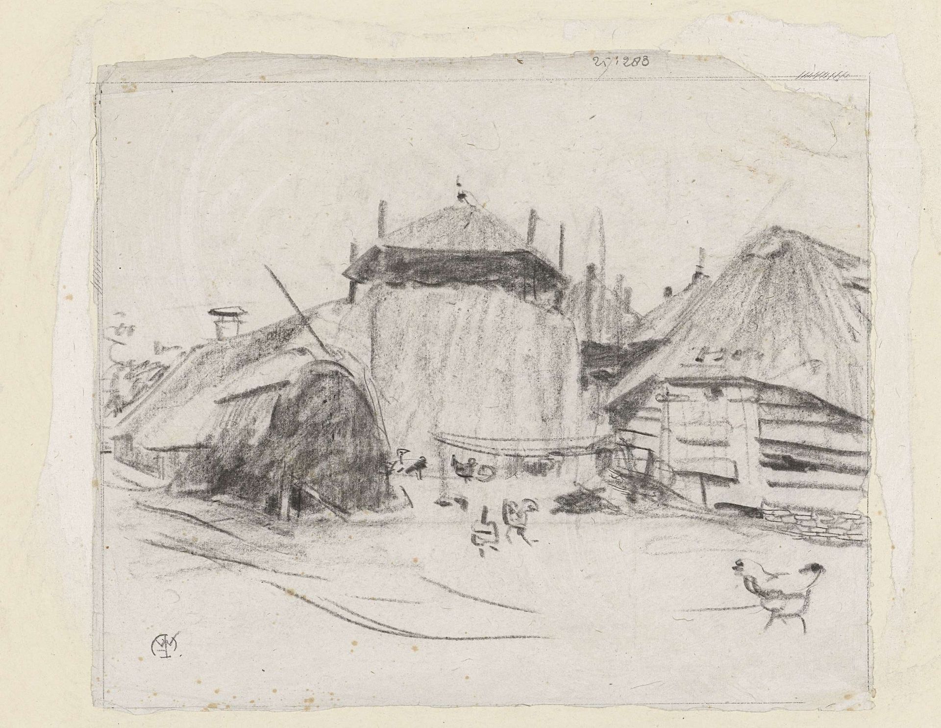 Boerderij te Soestdijk by Gerrit Willem Dijsselhof