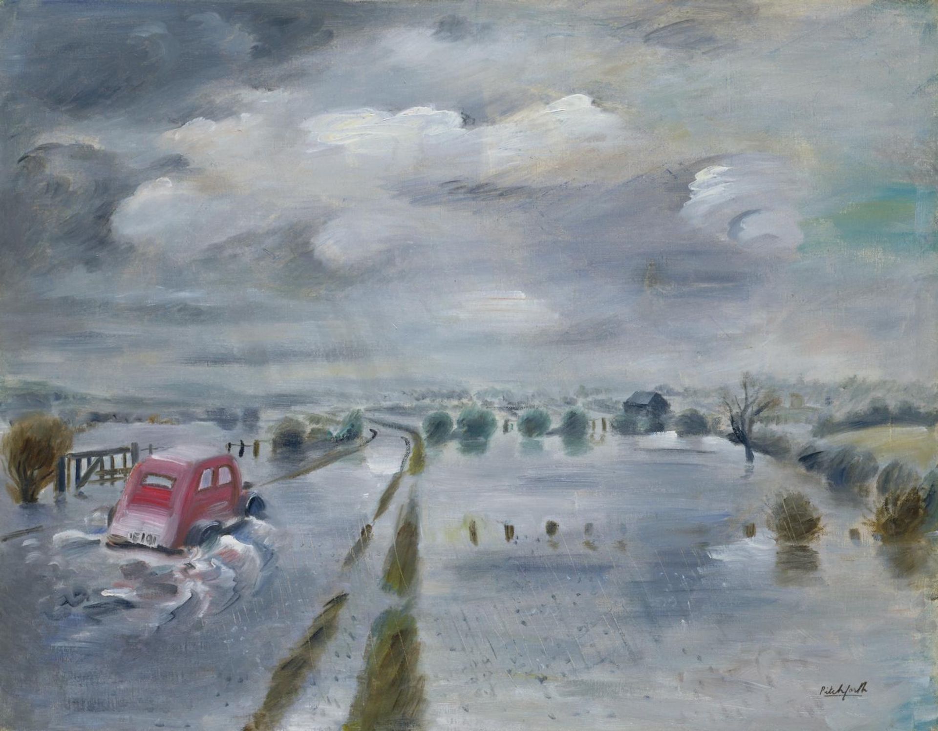 Floods by  Roland Vivian Pitchforth