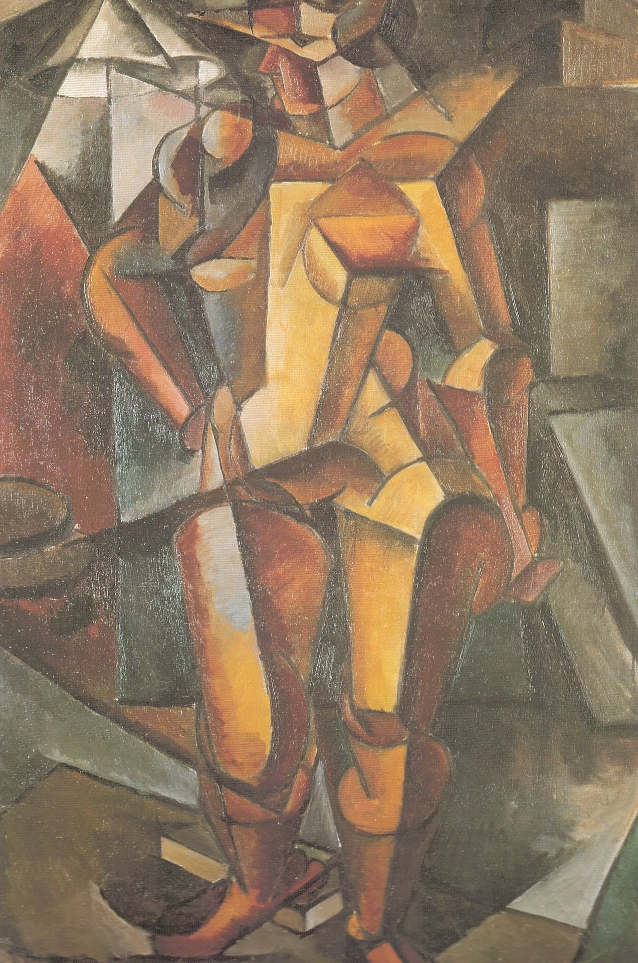 Female Model by Lyubov Popova