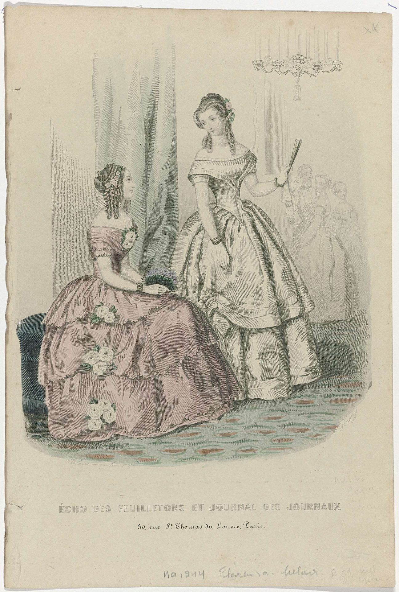 Écho des Feuilletons et Journal des Journaux, ca. 1844 by Florensa de Closménil