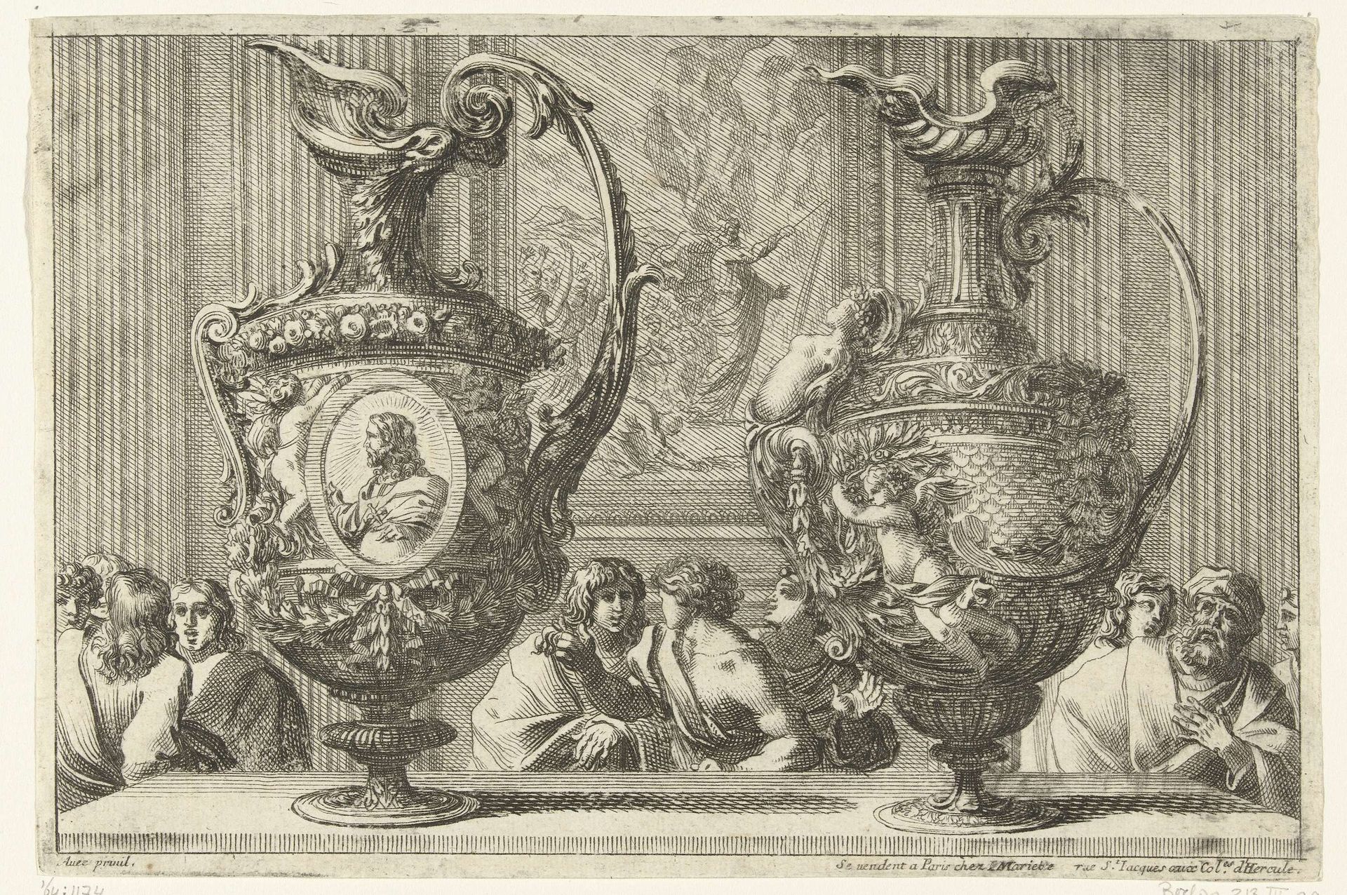 Twee schenkkannen by Anonymous
