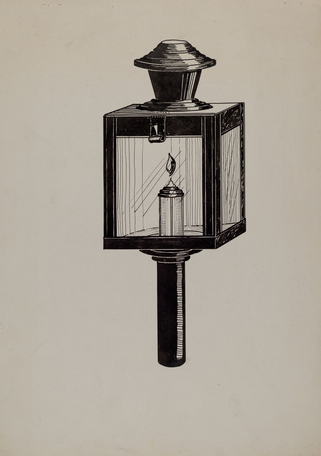 Concord Stage Lamp by Florence Huston