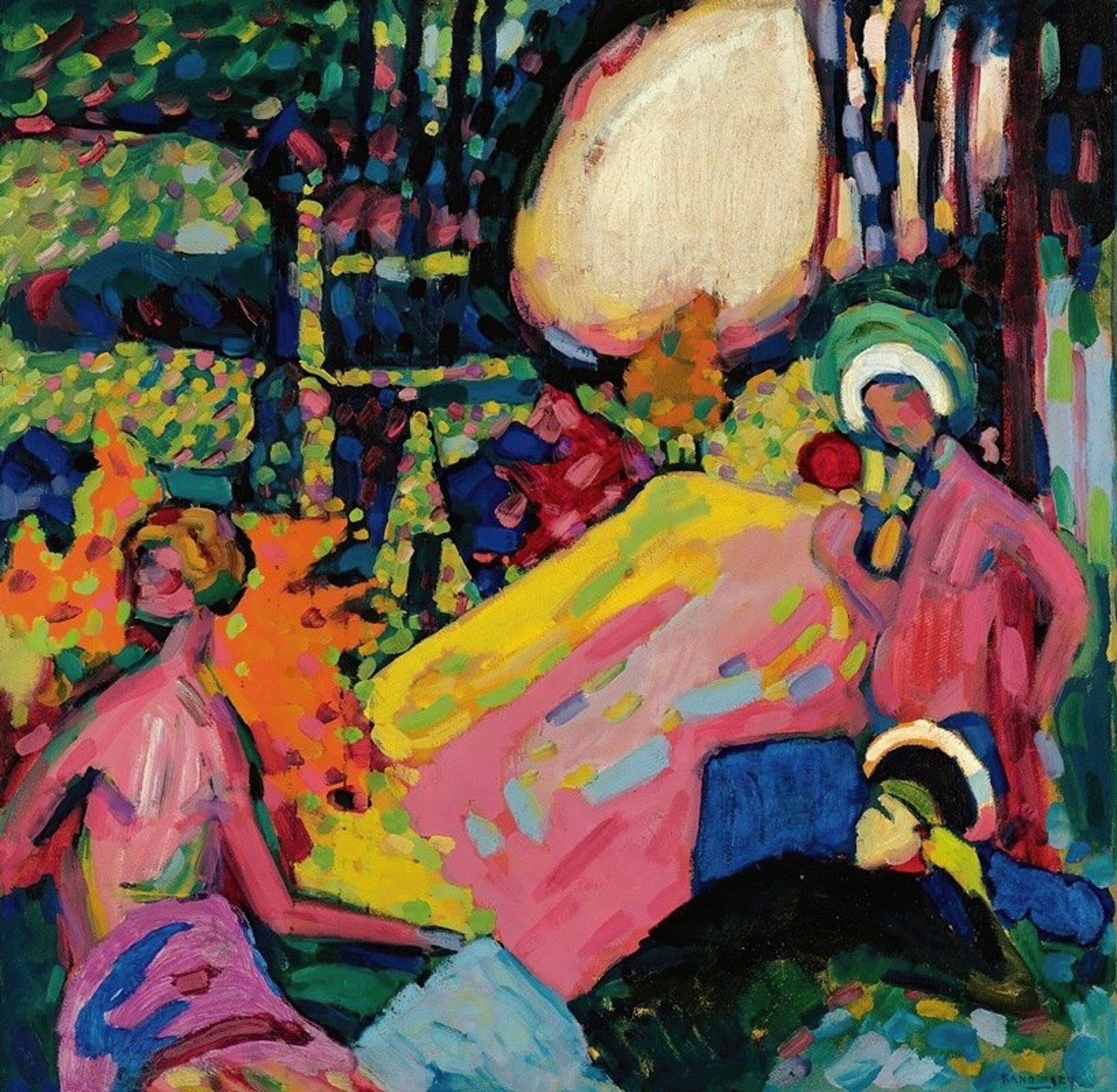 Weisser Klang by Wassily Kandinsky