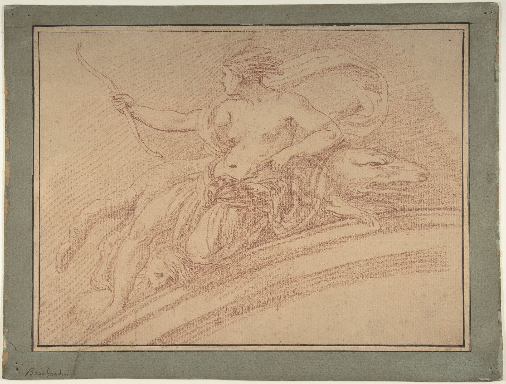 Allegory of America, from the Four Continents by Edme Bouchardon