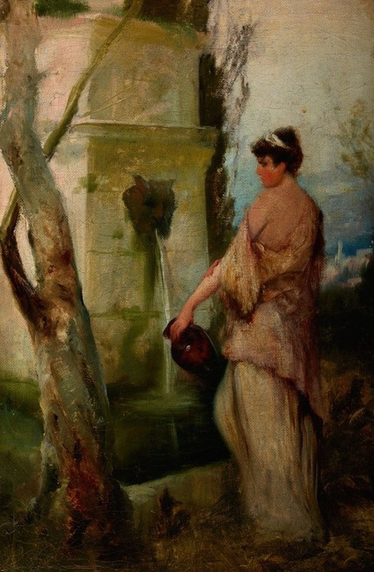Girl at the Well by Henryk Siemiradzki