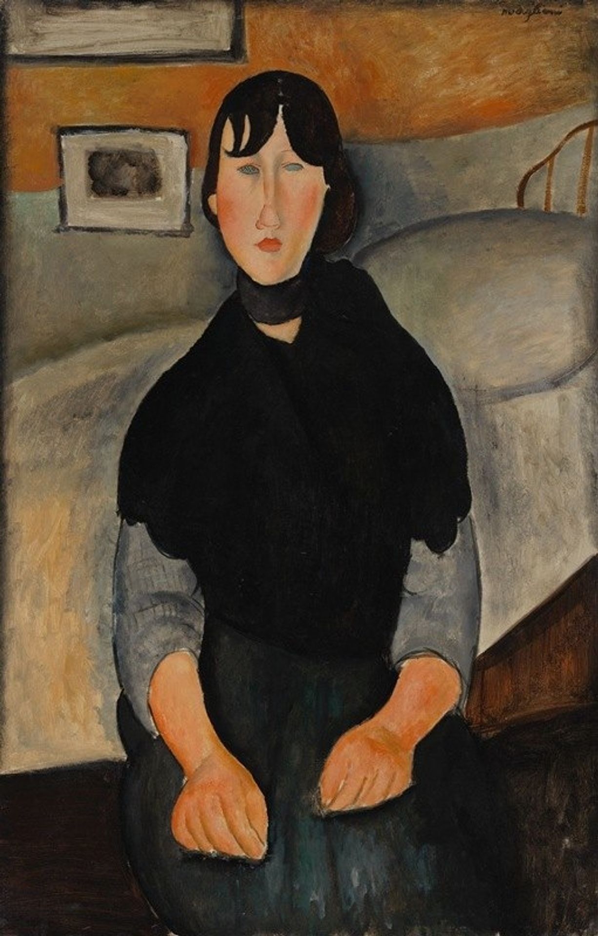 Young Woman of the People by Amedeo Modigliani