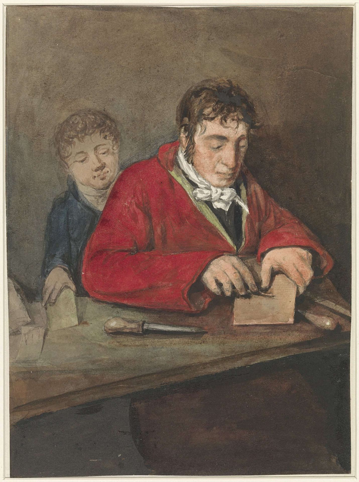Portret van Antonie van den Bosch by Gabriël van Rooyen