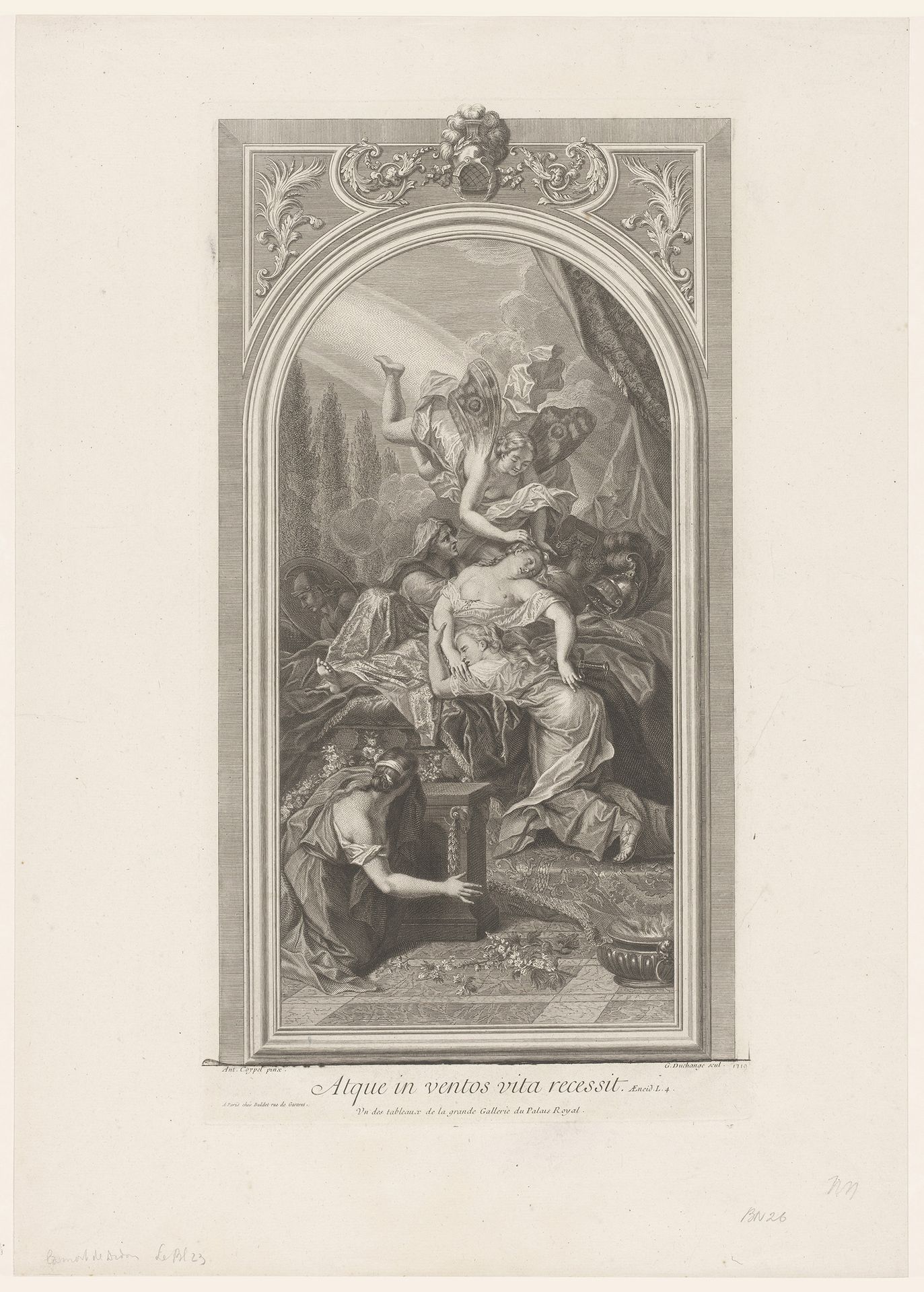 Dood van Dido by Gaspard Duchange