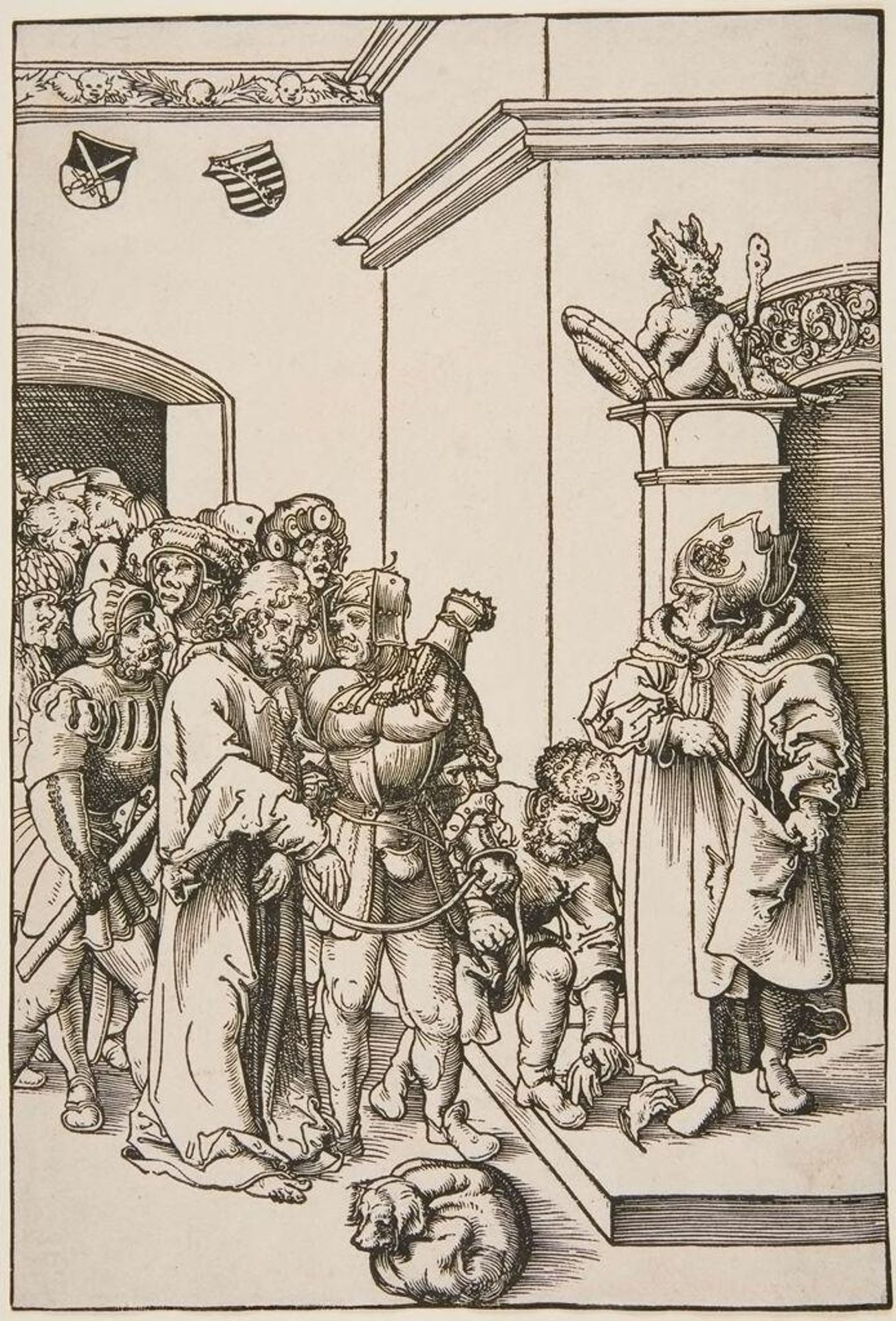 Christ before Annas (?) by Lucas Cranach the Elder
